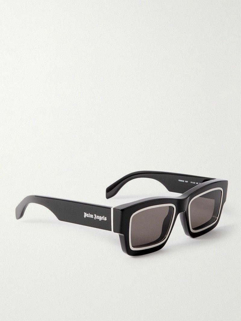 Palm Angels Palm Angels - Raymond D-Frame Acetate Sunglasses Size 30 - 9 Thumbnail