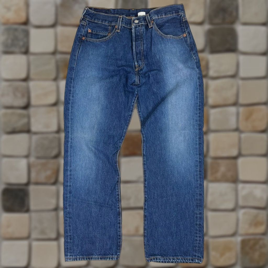 Levi's VINTAGE Levi's 501 Jeans Main Point Levi's 501 Jeans Men 33x30 Blue 90s Red Tab Straight Vintage Men’s 501 90s Jeans Size US 33 - 1 Thumbnail