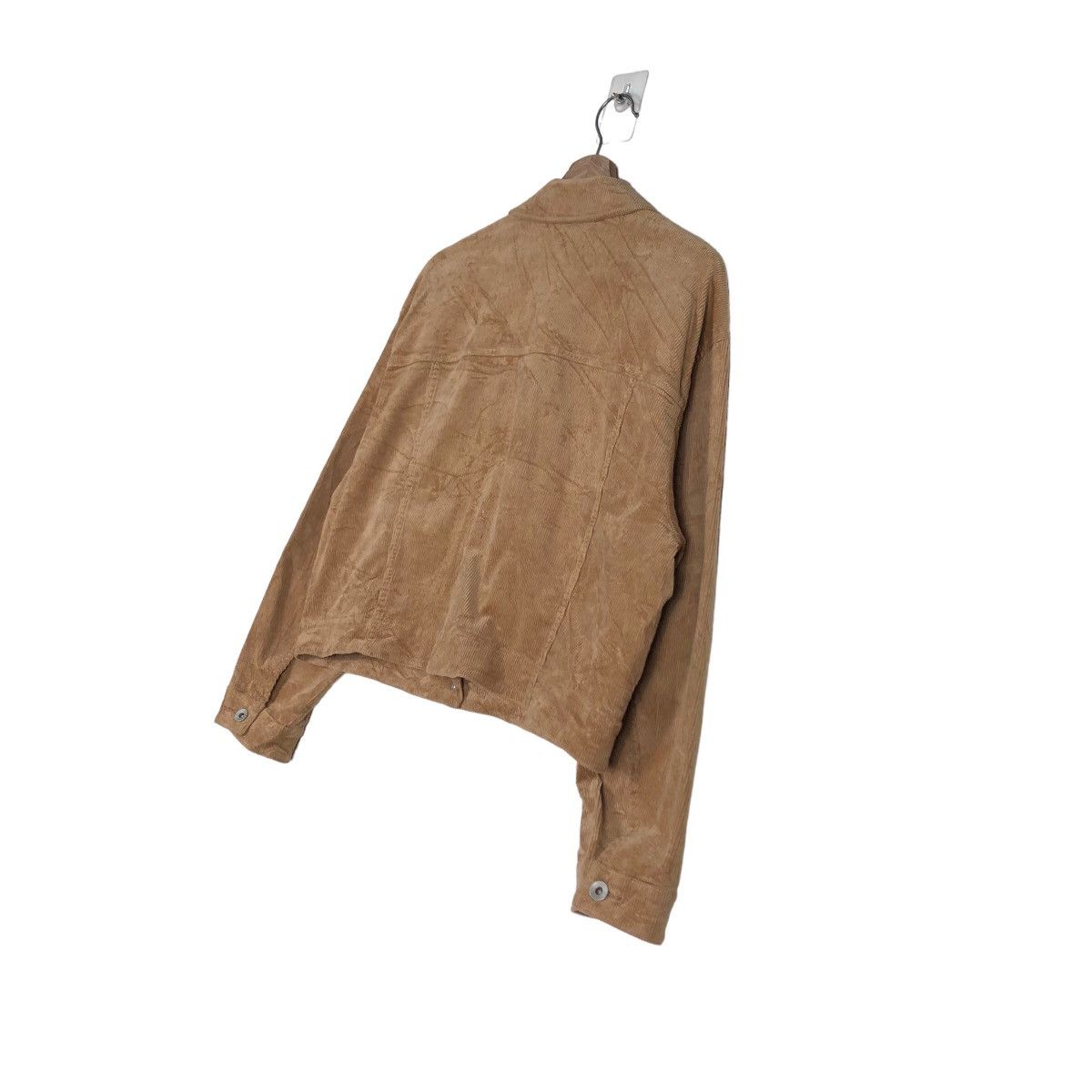 🔥Cropped Biker Jacket Corduroy Uniqlo Japan Issey Miyake