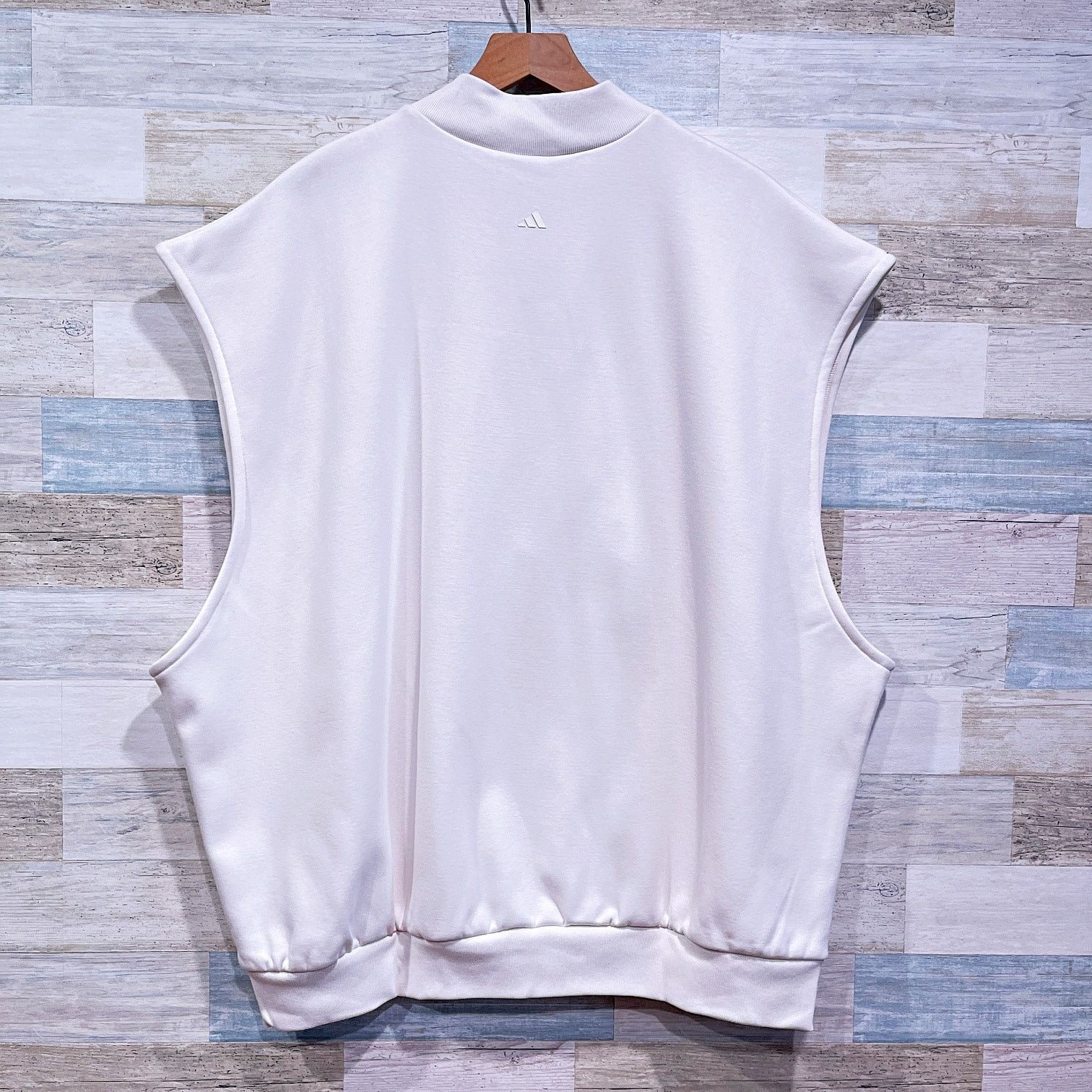 Adidas × NBA Adidas Oversized Sleeveless Basketball Sweatshirt White XL Size US XL / EU 56 / 4 - 5 Thumbnail