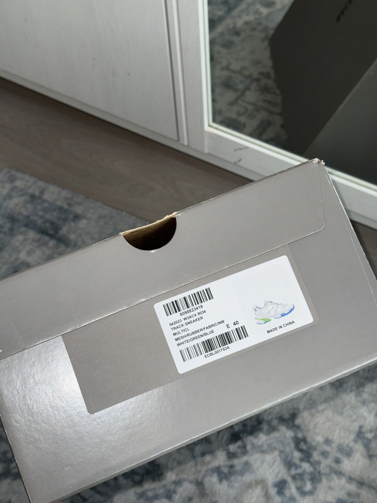 Balenciaga Balenciaga Track WHITE/GREEN/BLUE Size US 7 / EU 40 - 11 Thumbnail