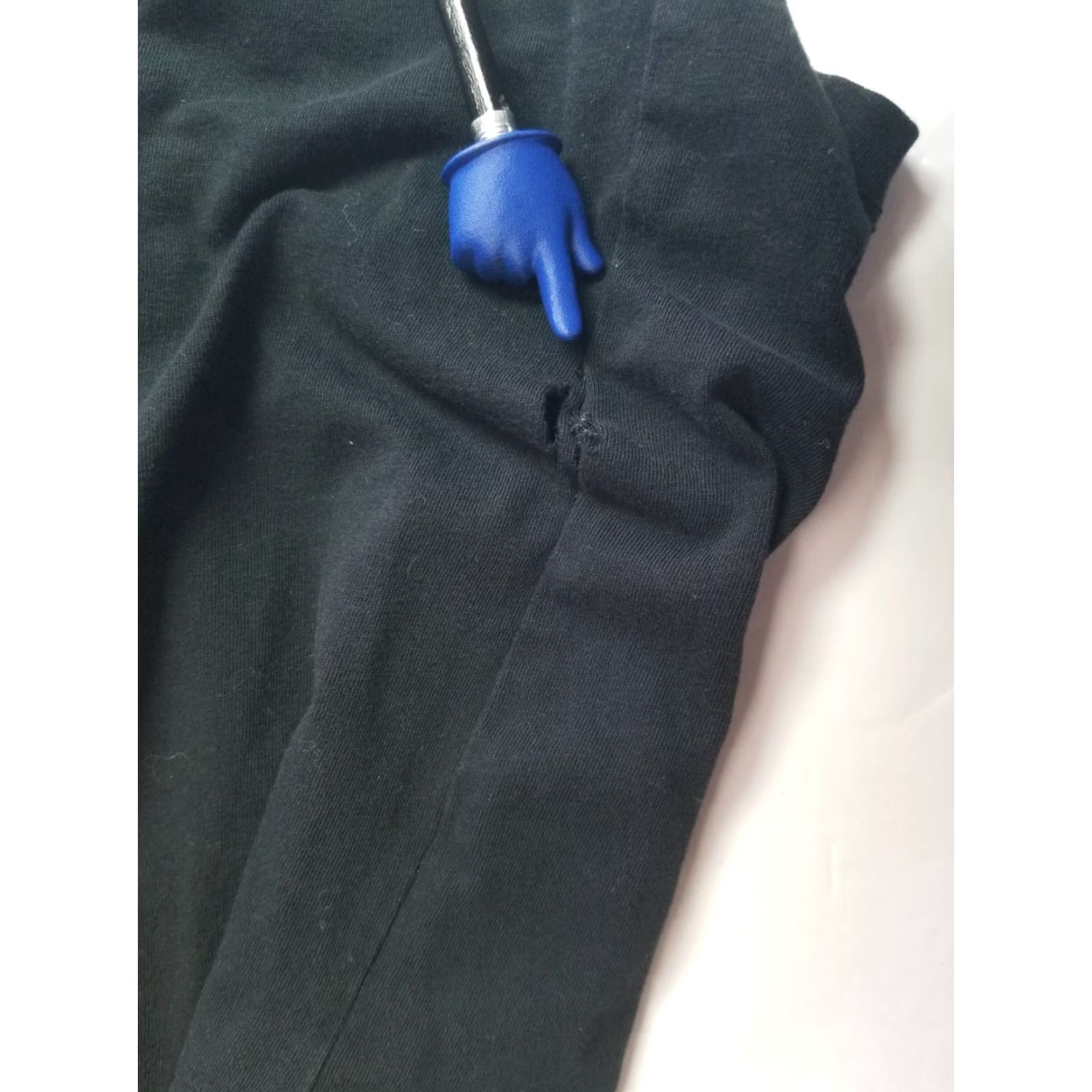 Vintage VINTAGE? (No) The Perfect Jeans T-Shirt Men’s 2XL Black Short Sleeve Organic Cotton Flaws Size US XXL / EU 58 / 5 - 5 Thumbnail