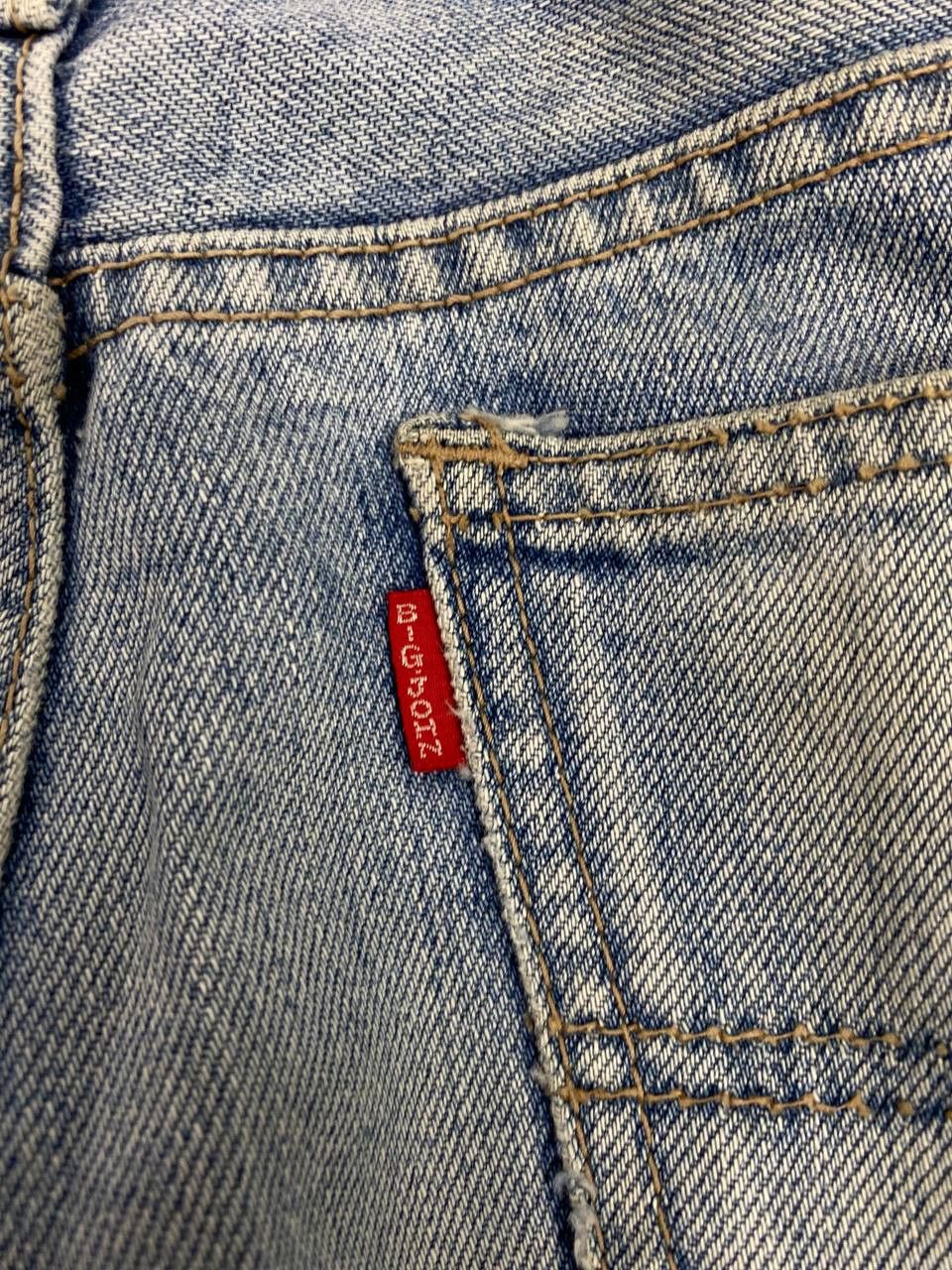 Big John vintage big john lightwash denim nice design Size US 30 / EU 46 - 5 Thumbnail