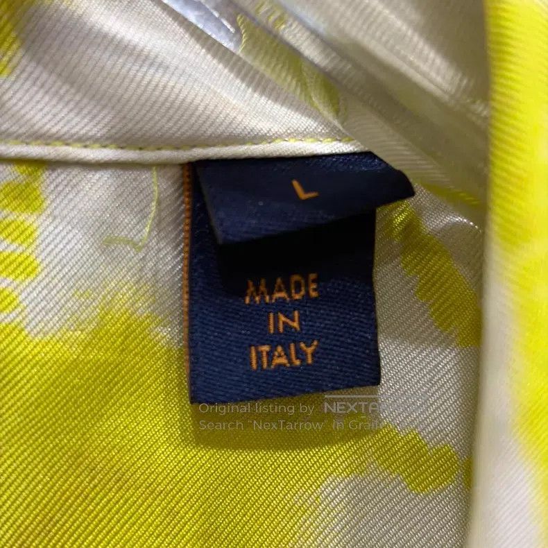 Louis Vuitton Louis Vuitton Lemon yellow twisted dyed mulberry silk shor Size US L / EU 52-54 / 3 - 4 Thumbnail
