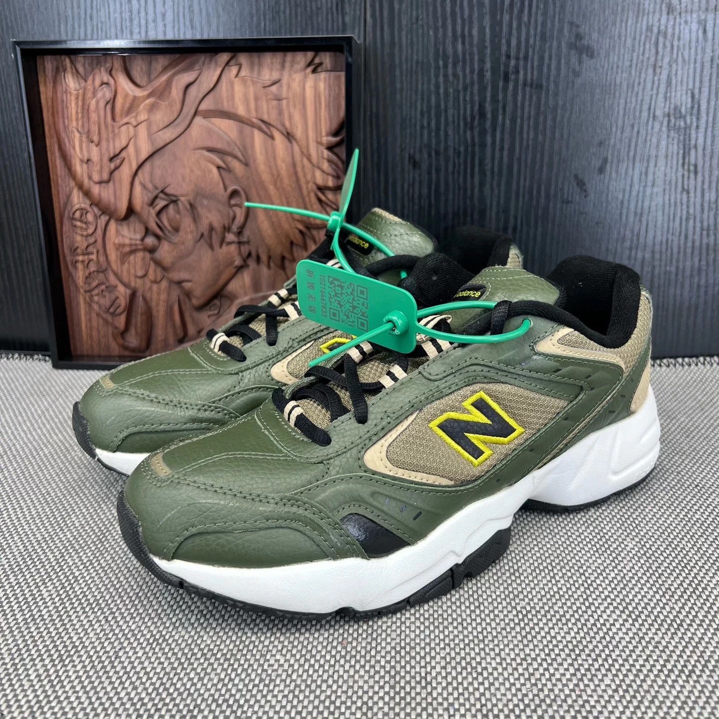 New Balance NB452 Deep Green 40.5 EUC Original Box Size US 9 / EU 42 - 1 Thumbnail