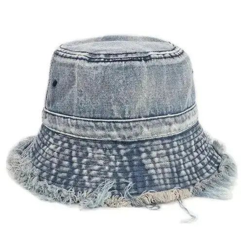 VIBE Denim Bucket Hat Size ONE SIZE - 4 Thumbnail