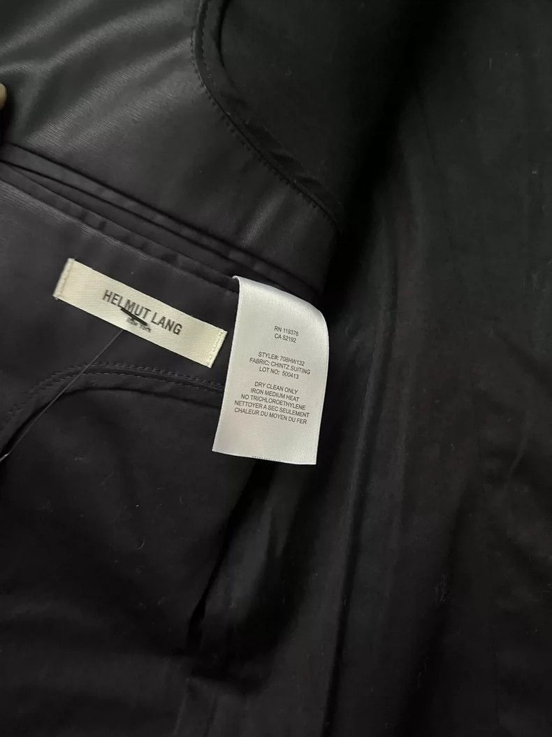 Helmut Lang HELMUT LANG size4 A woolen tailcoat Size XS / US 0-2 / IT 36-38 - 4 Thumbnail