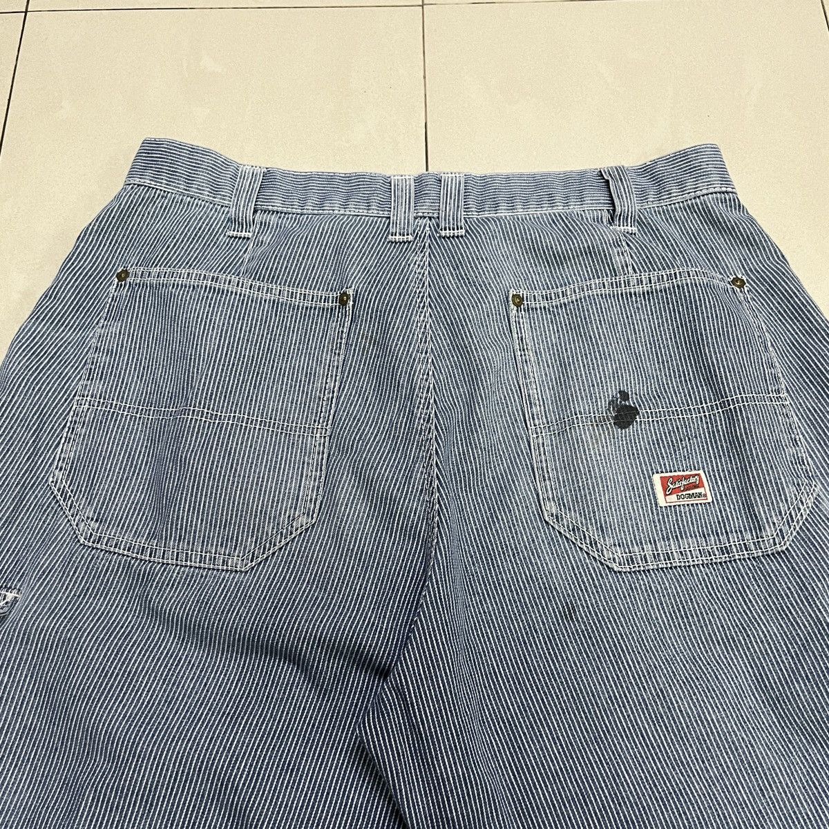 Dogtown × Japanese Brand × Vintage Vintage Dogman Hickory Cargo Baggy Pants Size US 32 / EU 48 - 8 Thumbnail