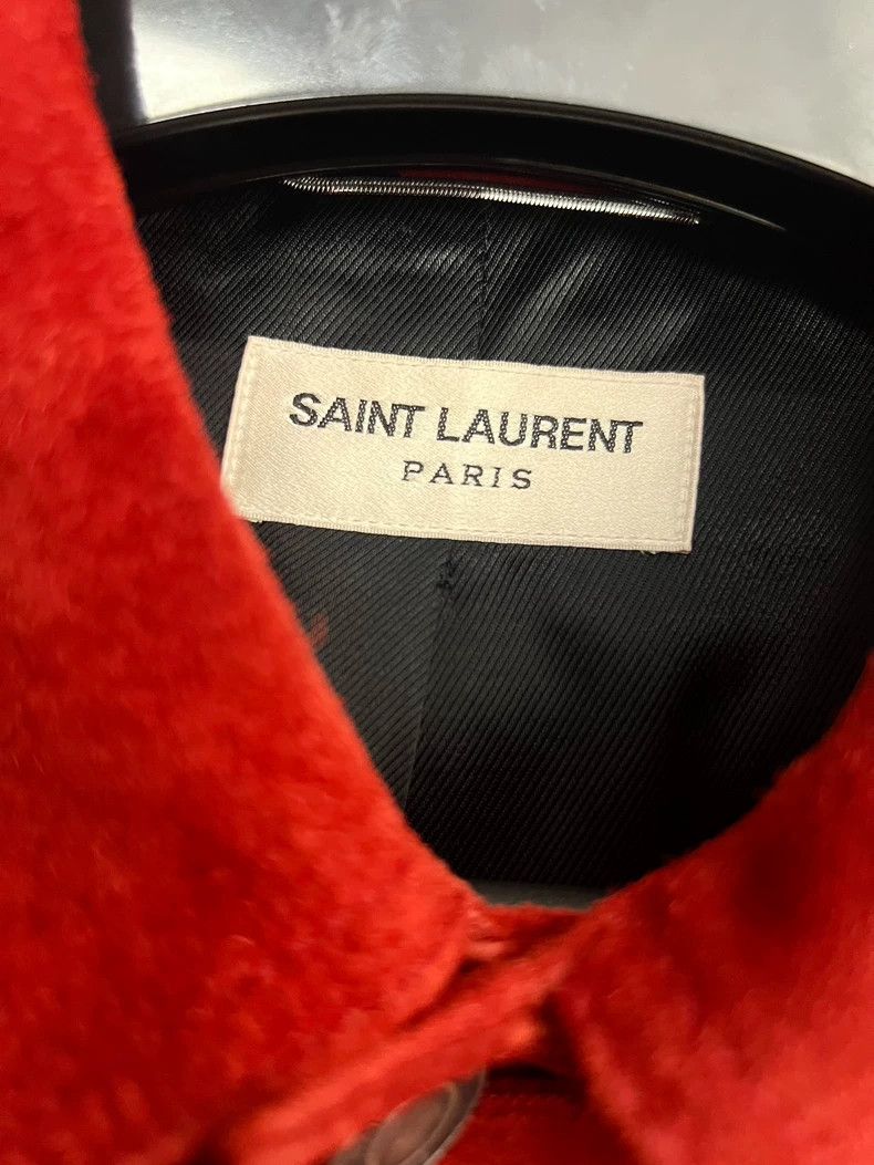 Yves Saint Laurent saint laurent 20 Spring/Summer Orange Red Cowhide Suede jac Size US S / EU 44-46 / 1 - 3 Thumbnail