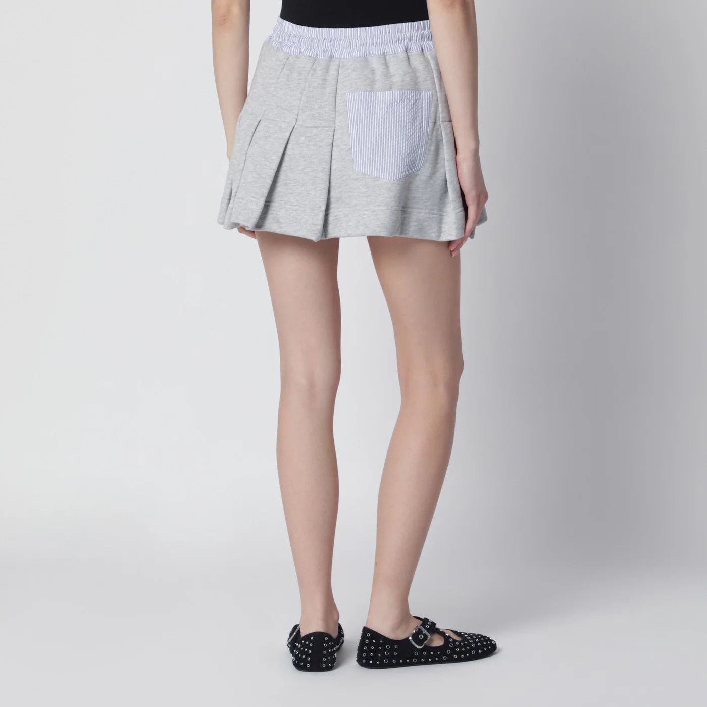 Vivienne Westwood o1d2blof0526 Mini Skirt With Logo in Gray Size 28" / US 6 / IT 42 - 4 Thumbnail