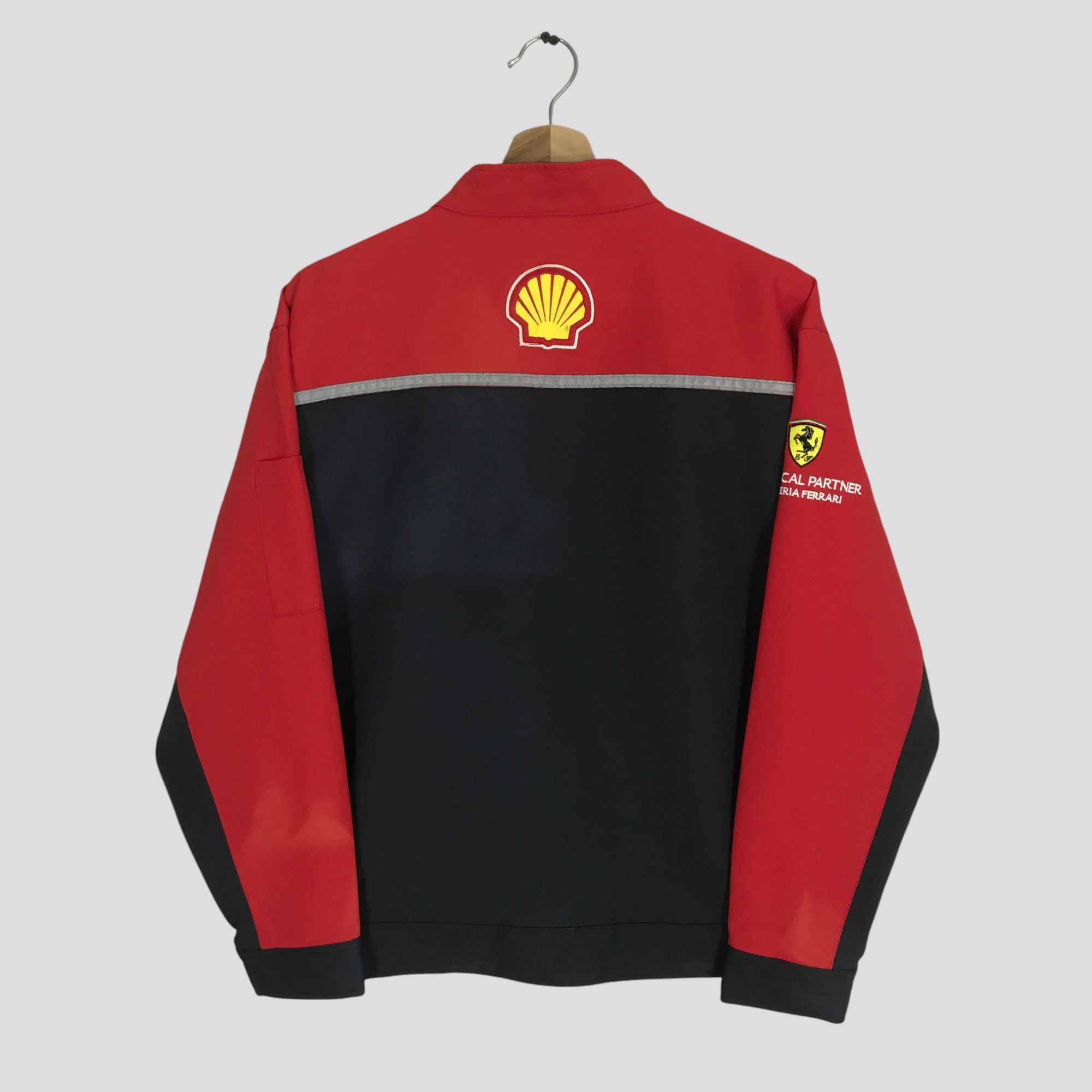 Ferrari Vintage Shell Uniform Ferarri Service Wear Racing Jacket Size US L / EU 52-54 / 3 - 2 Thumbnail