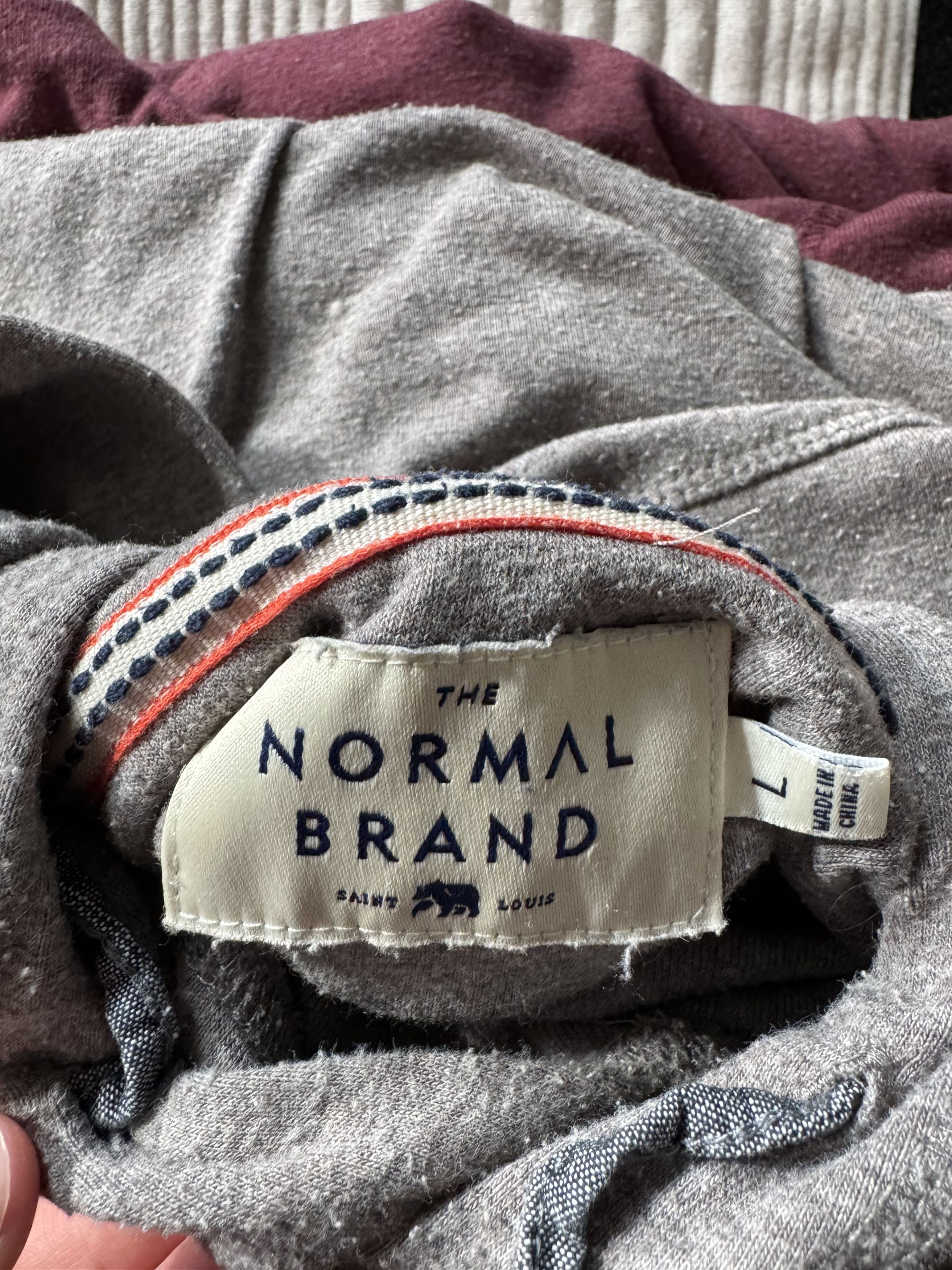 Other Normal Brand Gray Hoodie Size US L / EU 52-54 / 3 - 3 Thumbnail