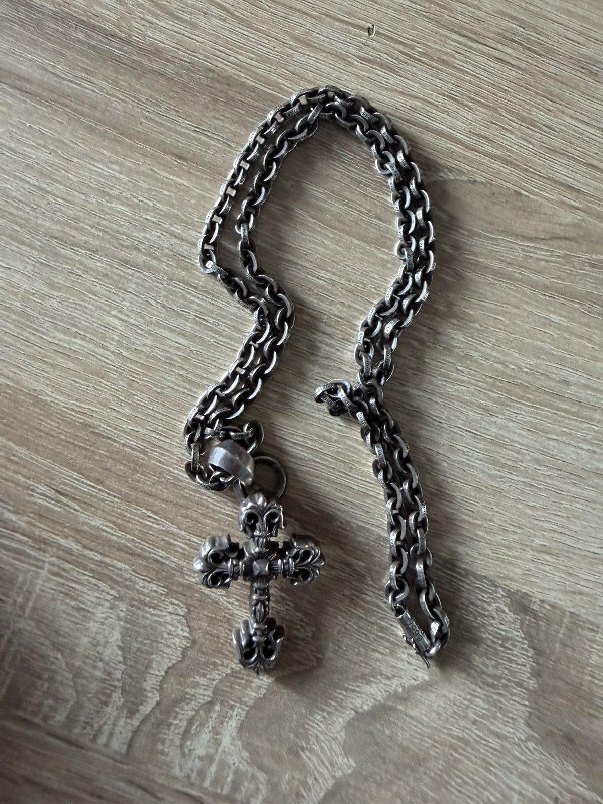 Chrome Hearts Chrome Hearts Large "XS" Filigree Pendant + paper chain Size ONE SIZE - 10 Thumbnail