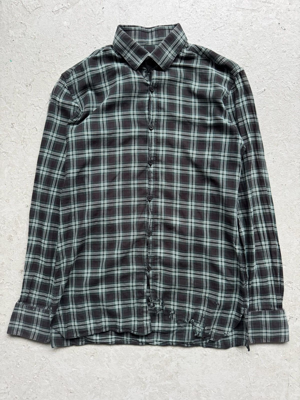 Lanvin Lanvin Plaid Button Up Size US S / EU 44-46 / 1 - 1 Thumbnail