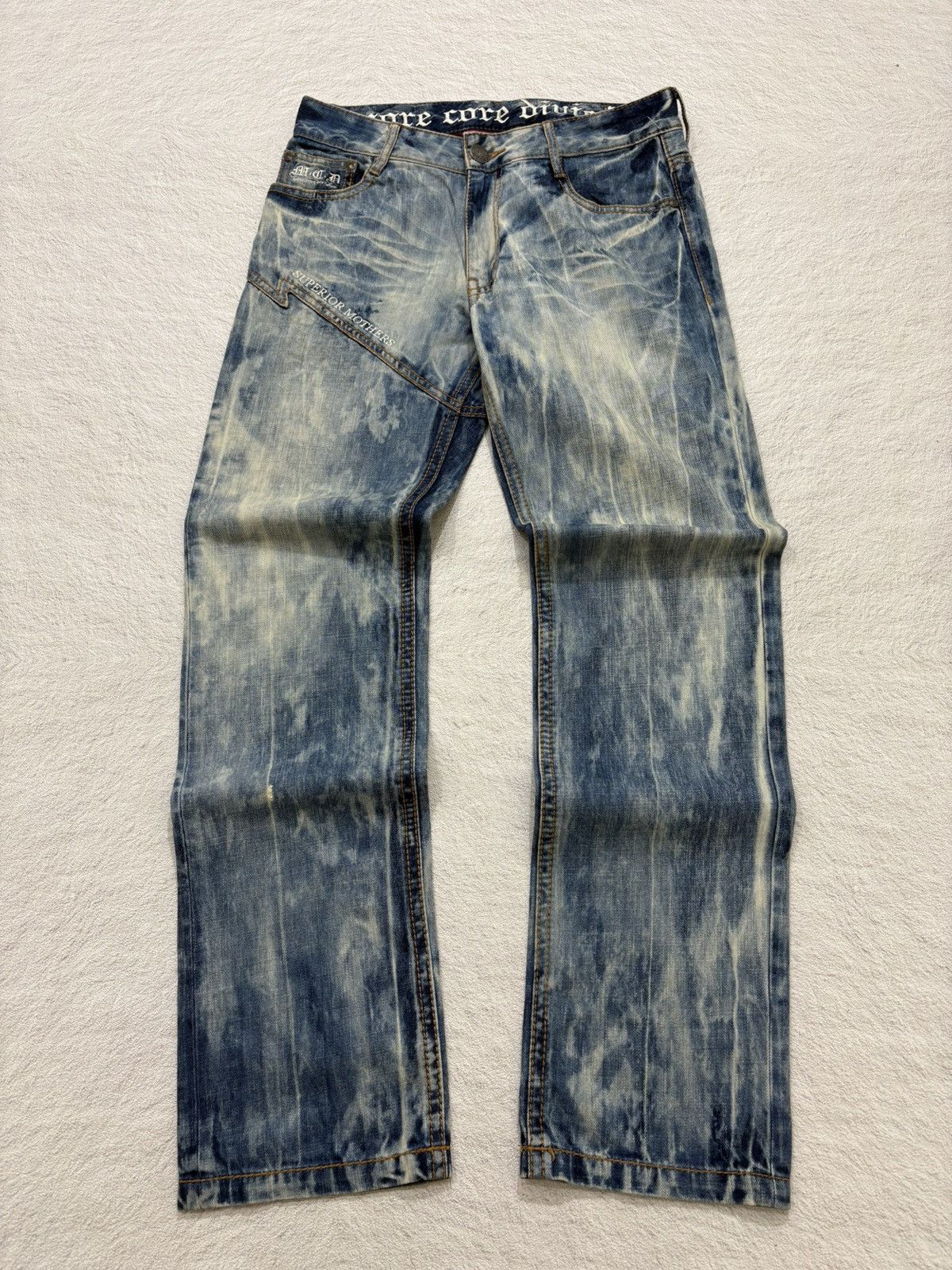 Hysteric Glamour × If Six Was Nine × Le Grande Bleu (L.G.B.) 2000s MCD Japan Bootcut acid wash denim y2k style Size US 32 / EU 48 - 2 Thumbnail