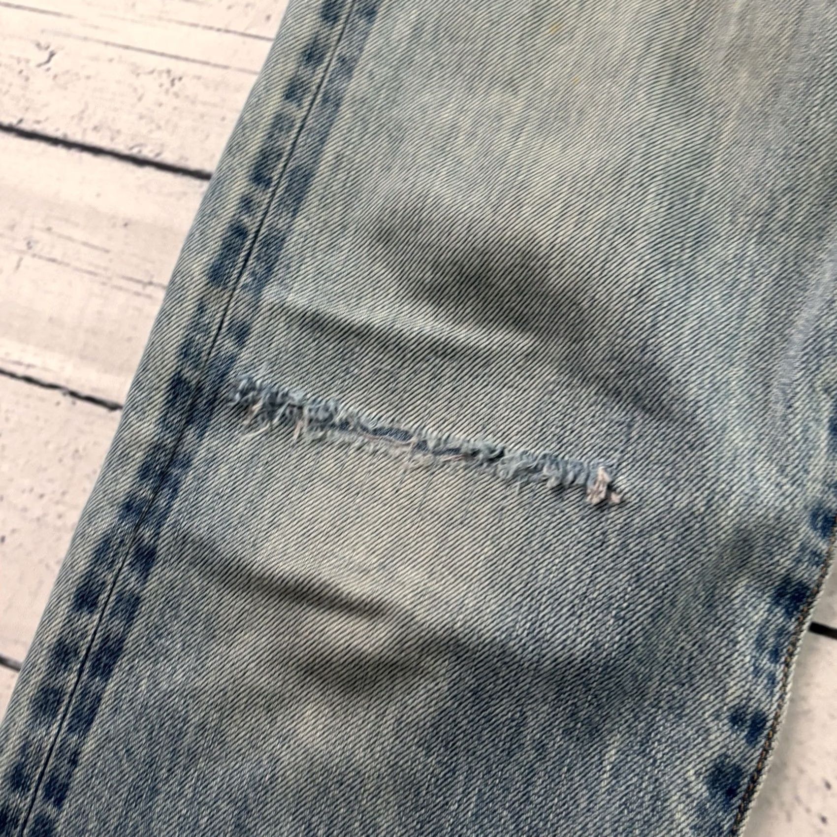 Taylor Stitch Taylor Stitch Slim Jeans Men's 31 x 33 Light Blue Denim Slim Jeans Mens 31 33 Blue Slim Fits Indicate 90s? Size US 31 - 3 Thumbnail