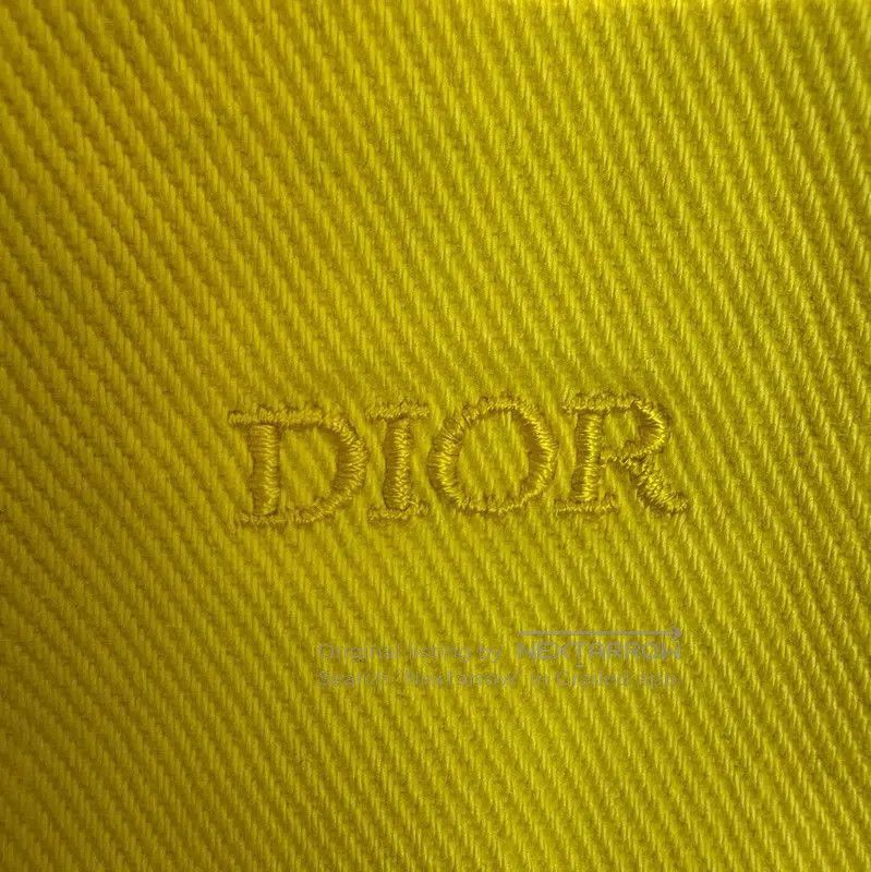 Dior Dior Yellow Cotton Logo Long Sleeve Jacket . Size US M / EU 48-50 / 2 - 5 Thumbnail