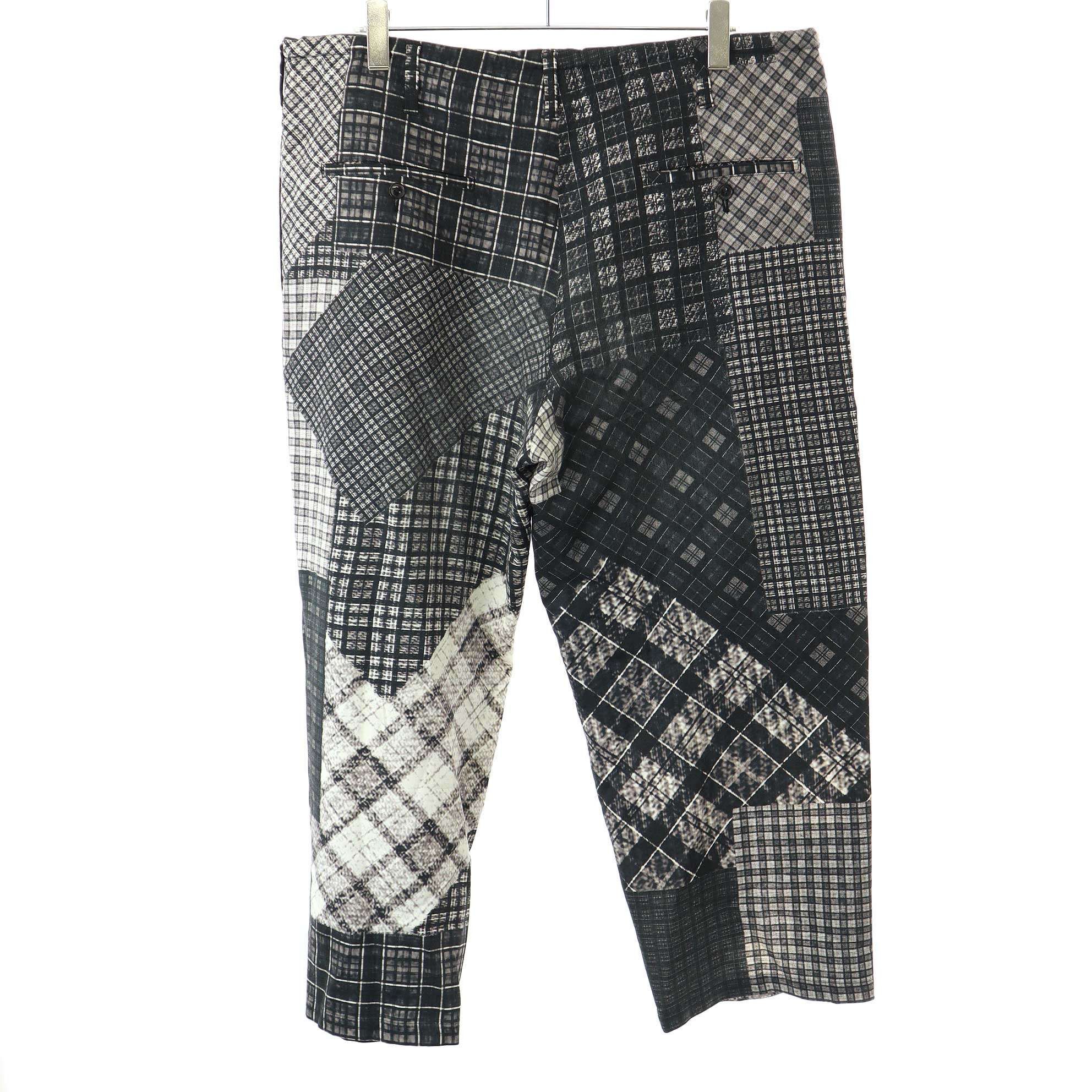 Yohji Yamamoto Yohji Yamamoto Pour Homme 16AW Transfer Print Easy Pants Size US 40 / EU 56 - 2 Thumbnail