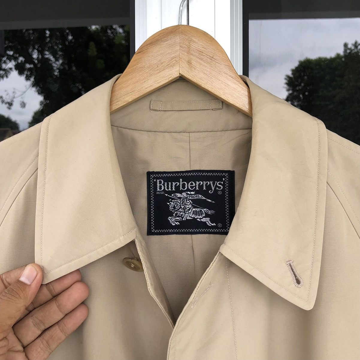 Burberry Vintage Burberrys Trench Coat Jacket Size US L / EU 52-54 / 3 - 9 Thumbnail
