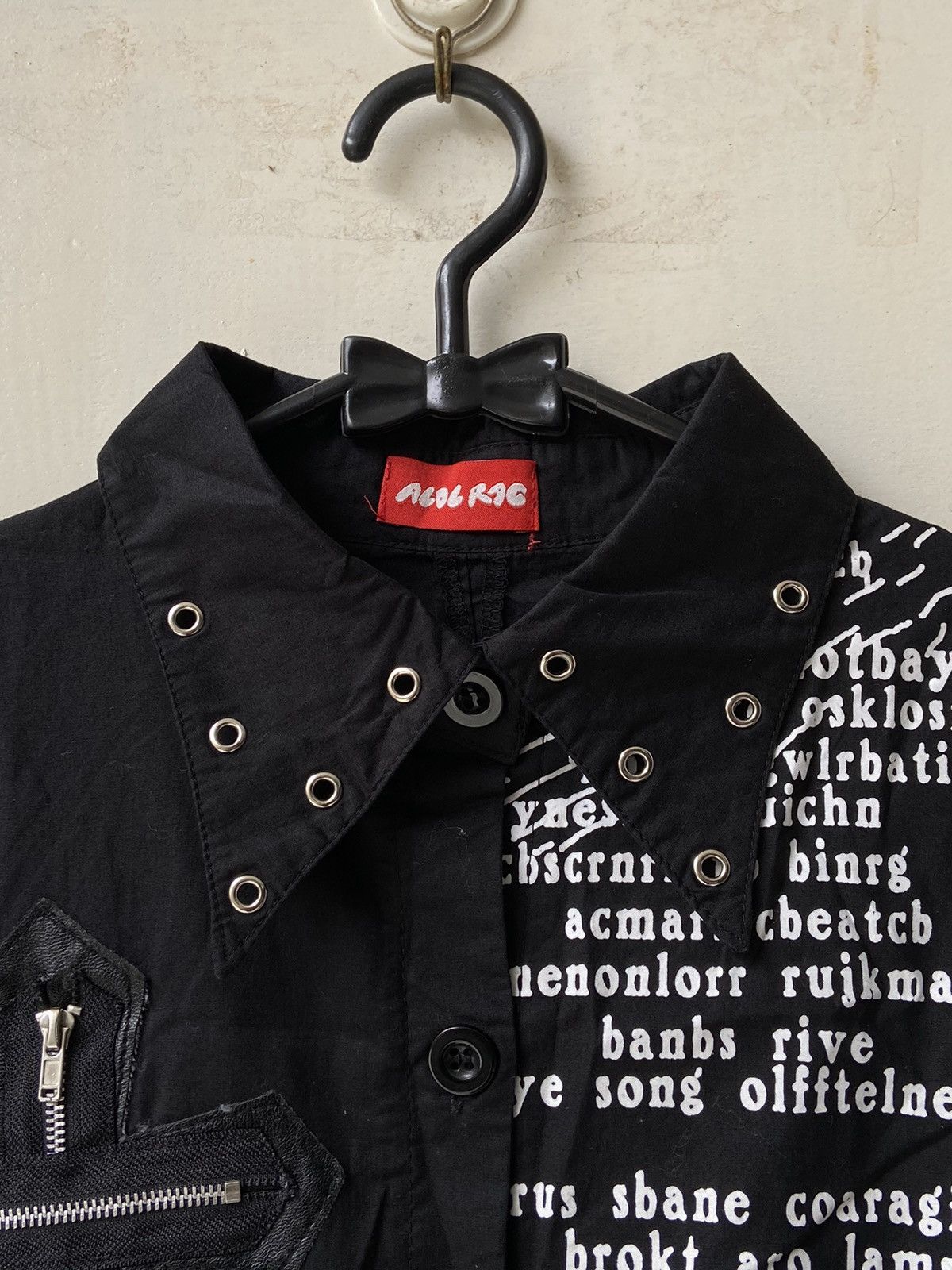 Seditionaries ACDC RAG Black Patterned Shirts Size US XS / EU 42 / 0 - 5 Thumbnail