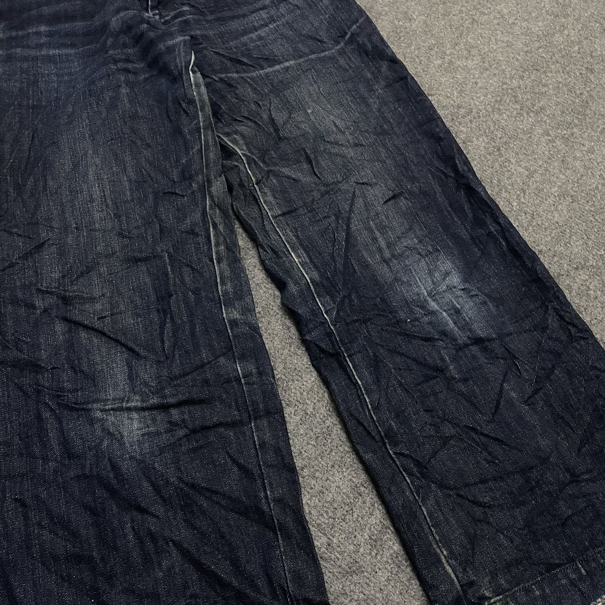 If Six Was Nine × Japanese Brand SINME Wide Leg Baggy Jeans Universal Zipper Made in Japan Size US 29 - 2 Thumbnail