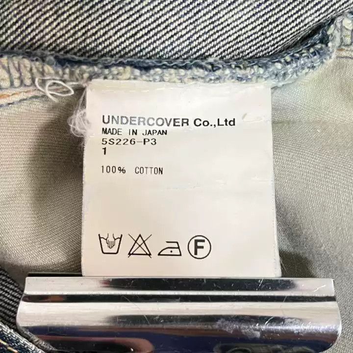 Undercover Undercover but beautiful Phase 60 Jeans 05ss Size US 30 / EU 46 - 4 Thumbnail