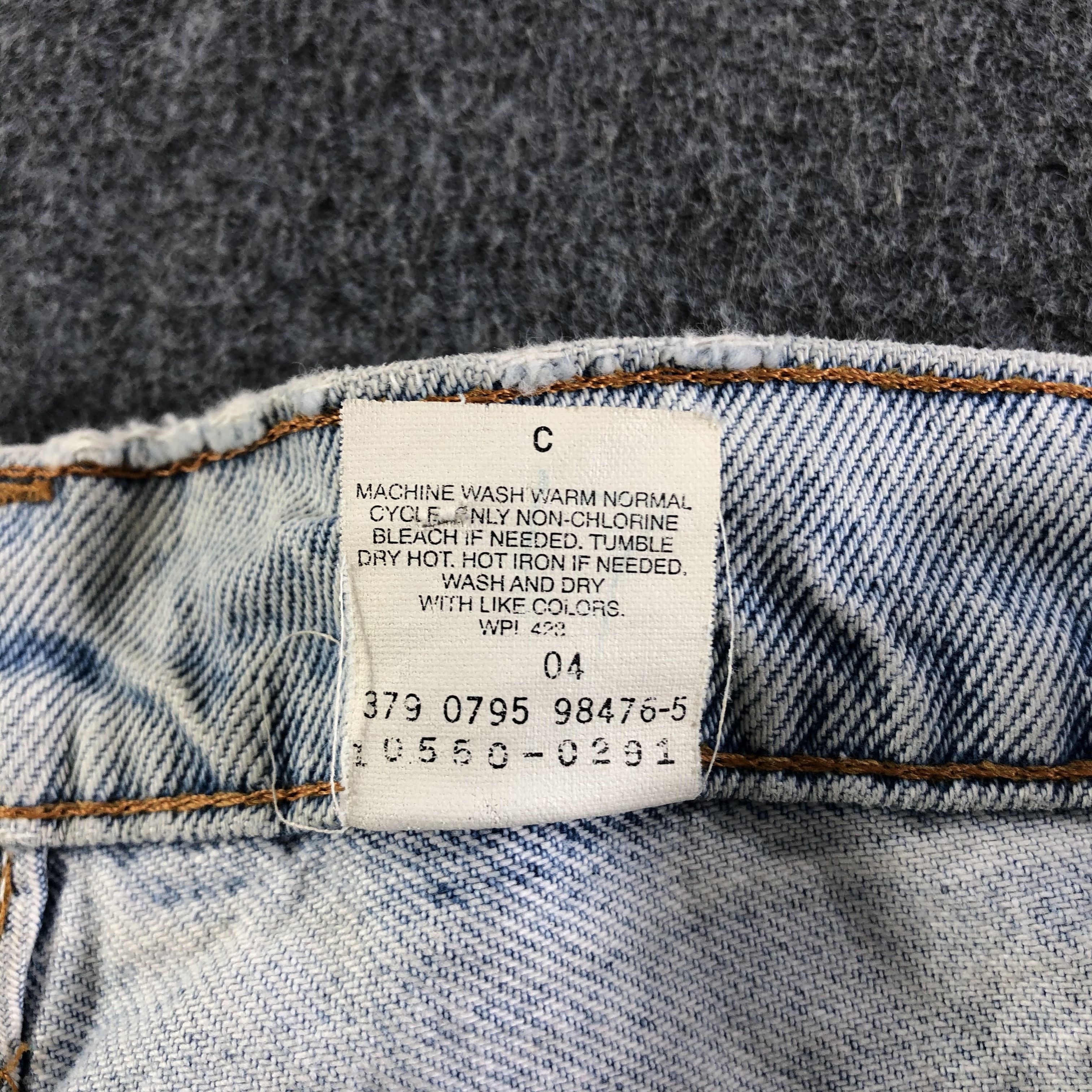 Levi's 90s Vintage Light Wash Levis 550 Jeans-J3023 Size US 29 - 11 Thumbnail