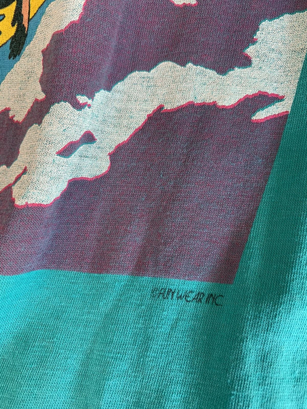Vintage *RARE* Vintage 70’s Surfing Rippin’ Single Stitch Surf Shirt Size US L / EU 52-54 / 3 - 8 Thumbnail