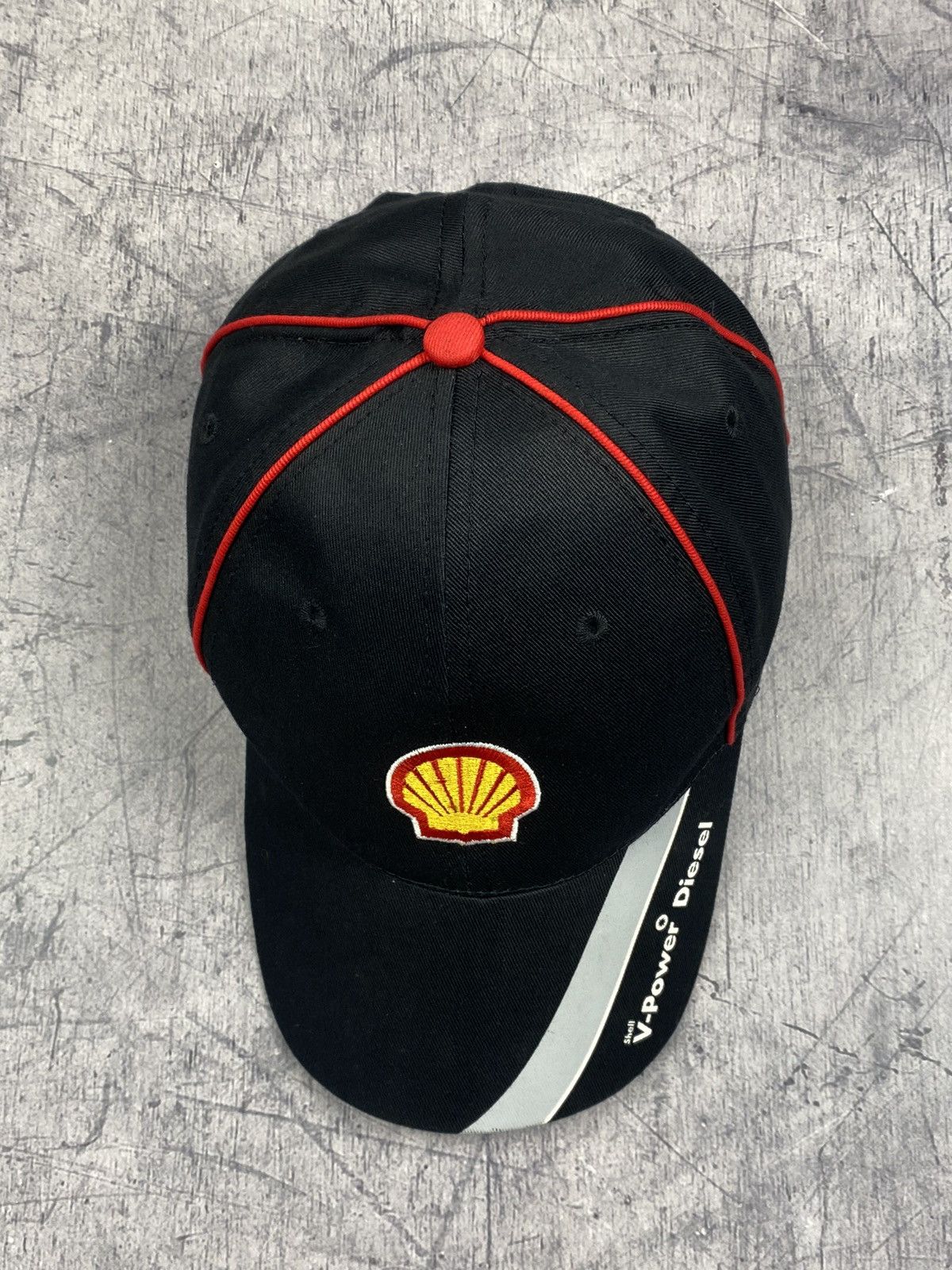 Ferrari × Vintage Vintage Shell V-Power Diesel Audi SPORT STRAPBACK CAP Size ONE SIZE - 5 Thumbnail