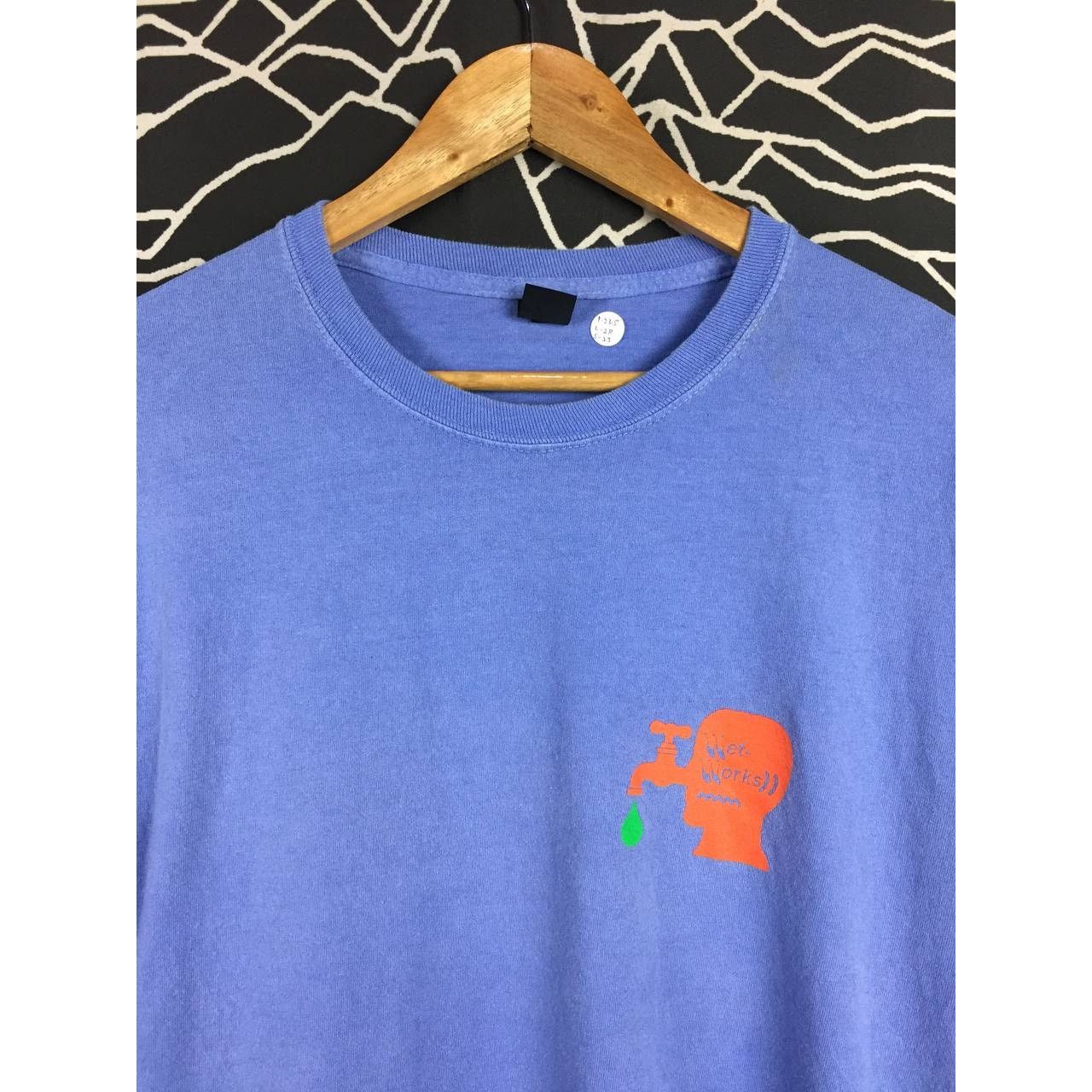 Brain Dead Wet Works Graphic Longsleeve Tee Size L