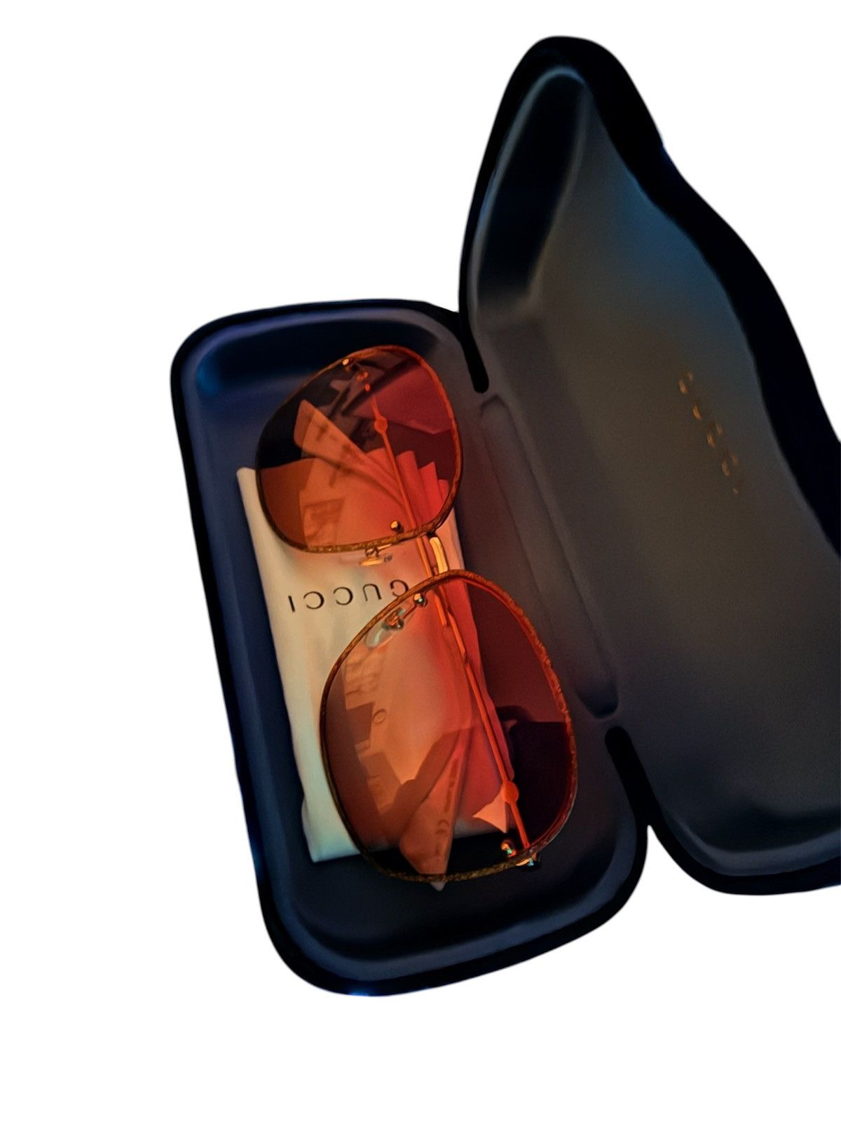 Gucci Gucci GG02282 005 Gold/Multicolor Sunglasses Size ONE SIZE - 3 Thumbnail