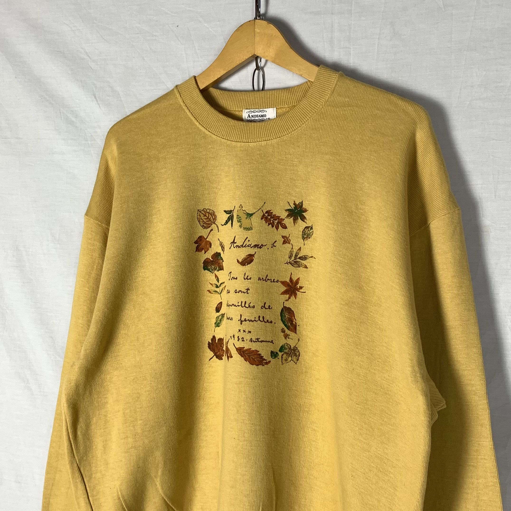 Vintage Vintage Andiamo Sweatshirt Crewneck Size US L / EU 52-54 / 3 - 2 Thumbnail