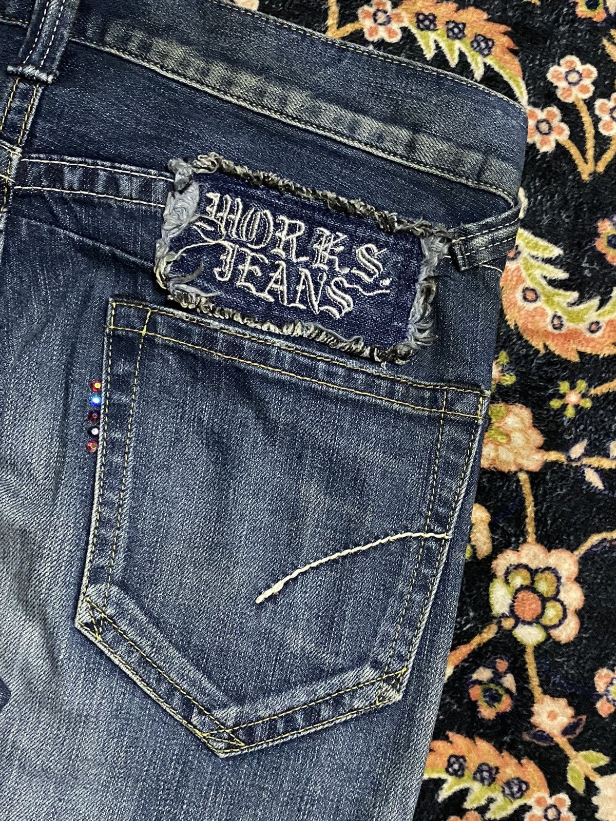 FranCisT MOR.K.S RARE! Francist Mor.k.s selvedge disteressed denim Size US 30 / EU 46 - 12 Thumbnail