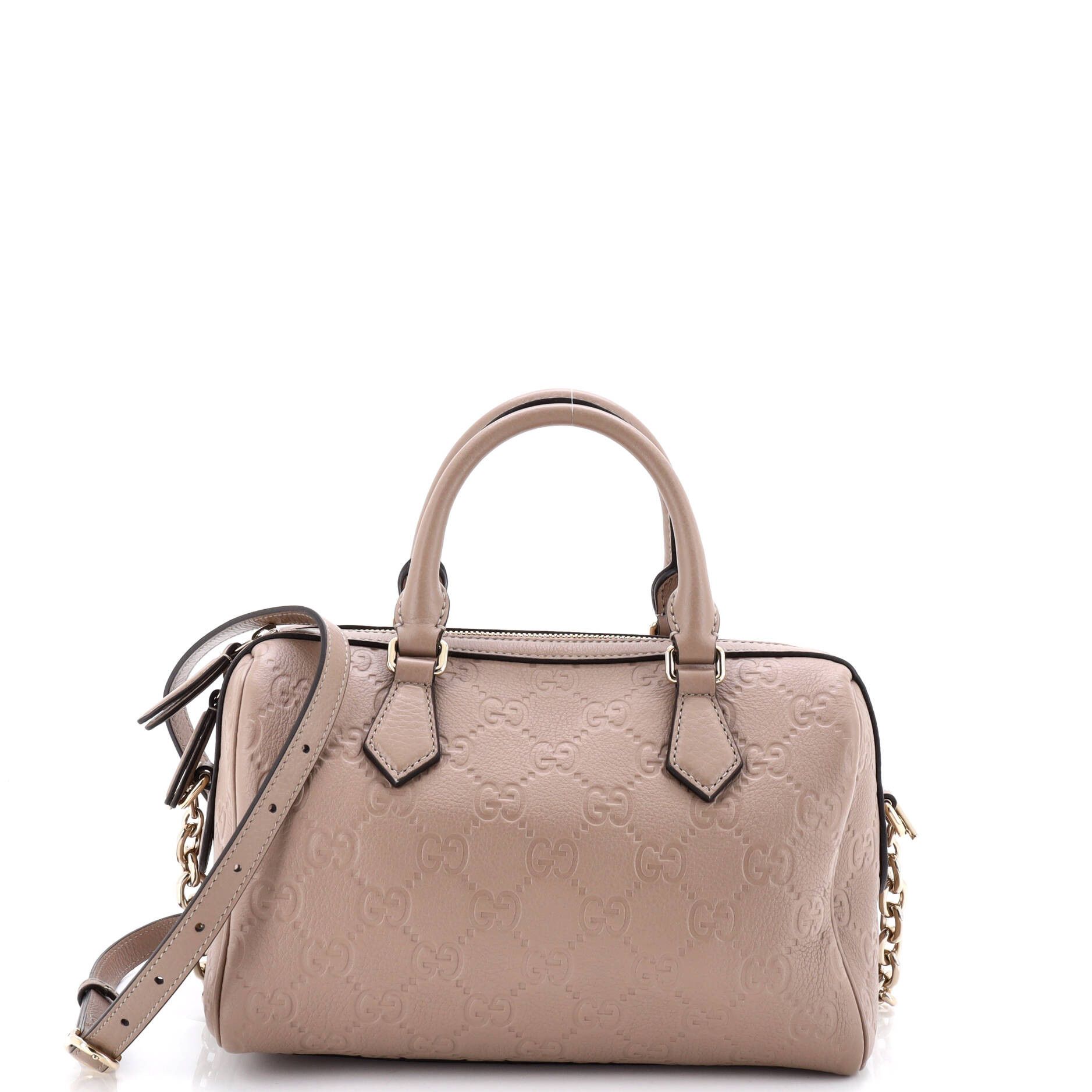 Gucci Emblem Boston Bag Size ONE SIZE - 1 Thumbnail