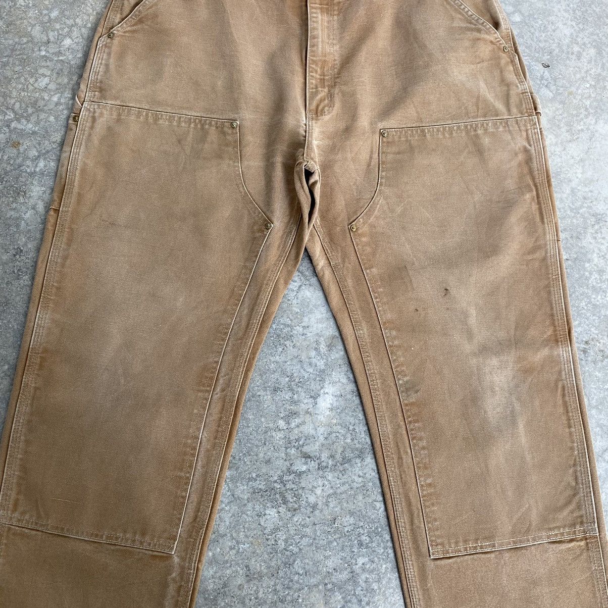 Carhartt Vintage Carhartt Double Knee Faded Tan Carpenter Pants Size US 40 / EU 56 - 4 Thumbnail