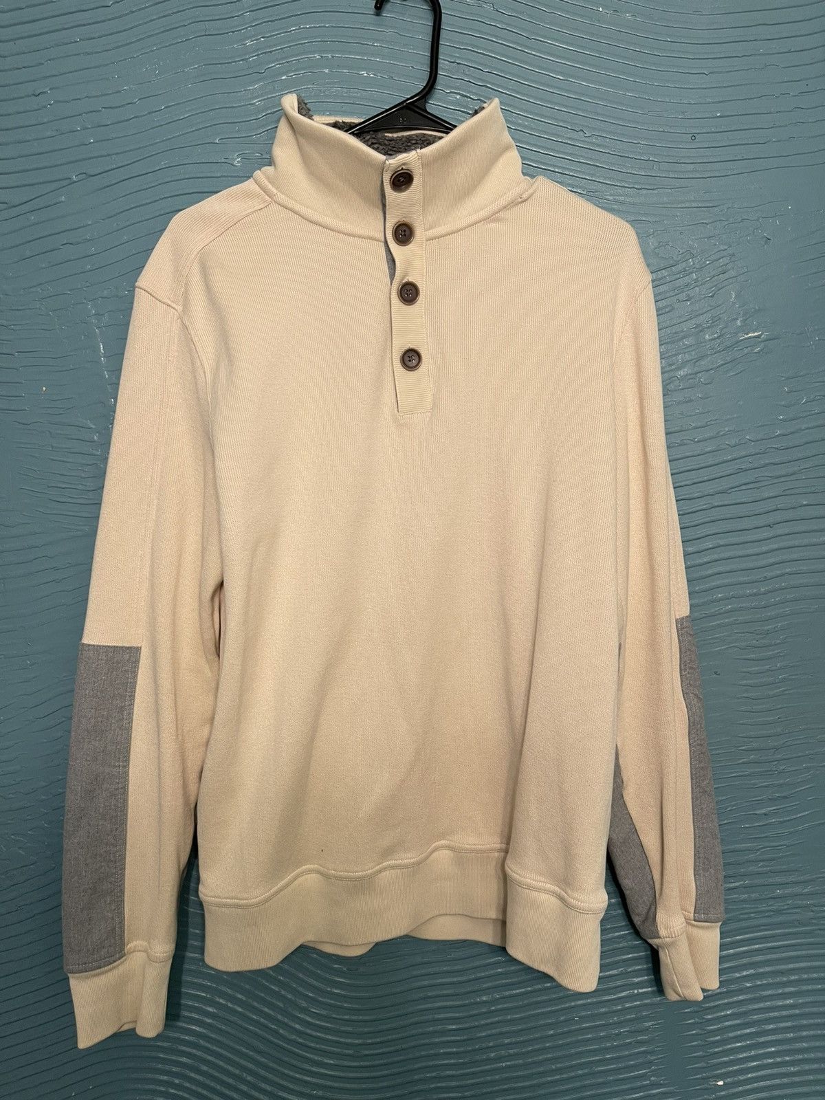 Banana Republic Men’s Banana Republic quarter zip up sweater Size US L / EU 52-54 / 3 - 1 Thumbnail