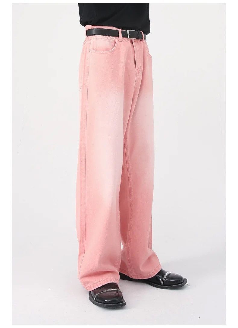 Japanese Brand Retro washed damaged baggy jeans y2k hip hop Size US 32 / EU 48 - 2 Thumbnail