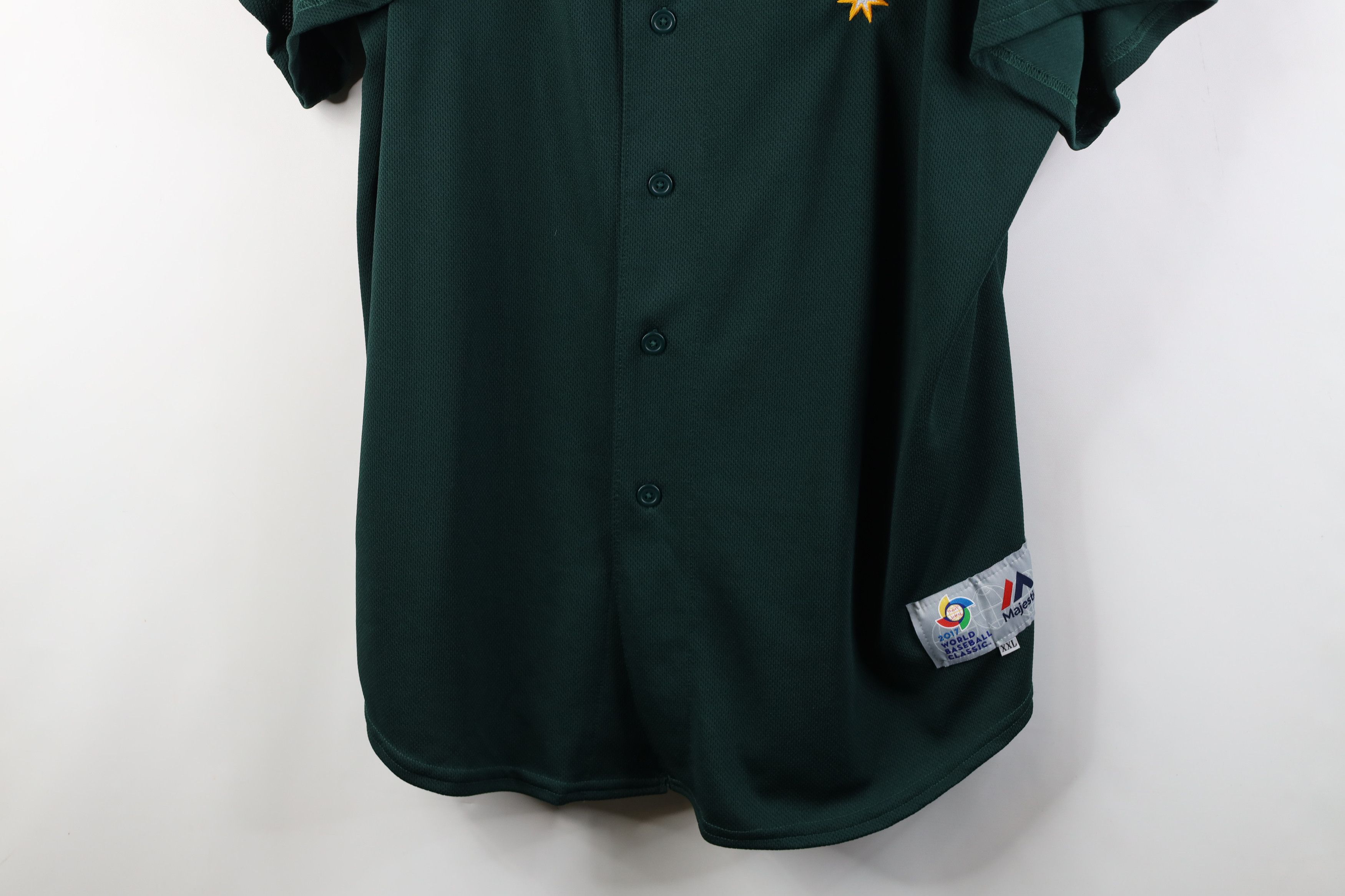 Majestic Majestic Cool Base Baseball Classic Australia Jersey Green Size US XXL / EU 58 / 5 - 3 Thumbnail