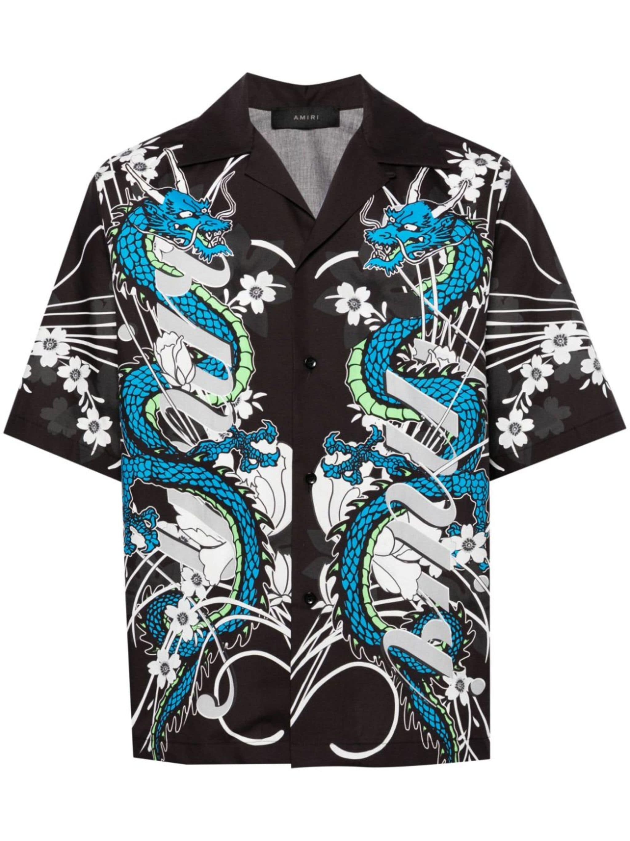 Amiri o1y0525 Patterned Shirt in Multicolor Size US XXL / EU 58 / 5 - 1 Thumbnail