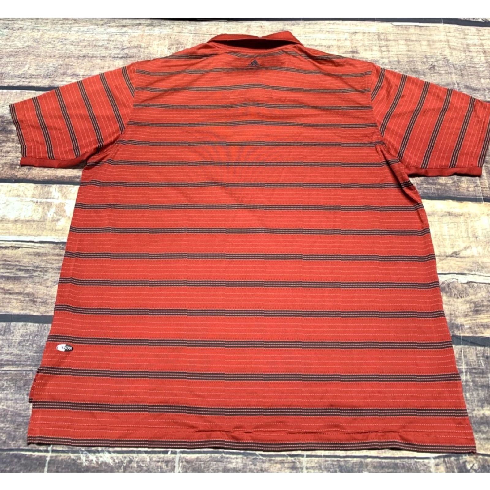 Adidas Mens Adidas Climacool Polo Shirt Short Sleeve Button Size Large Red Nike? Size US L / EU 52-54 / 3 - 7 Thumbnail