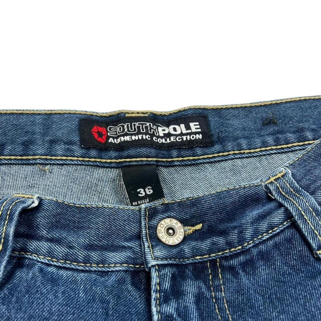 Southpole Vintage Baggy Southpole Denim Shorts / Jorts - Waist: 36” Size US 36 / EU 52 - 7 Thumbnail