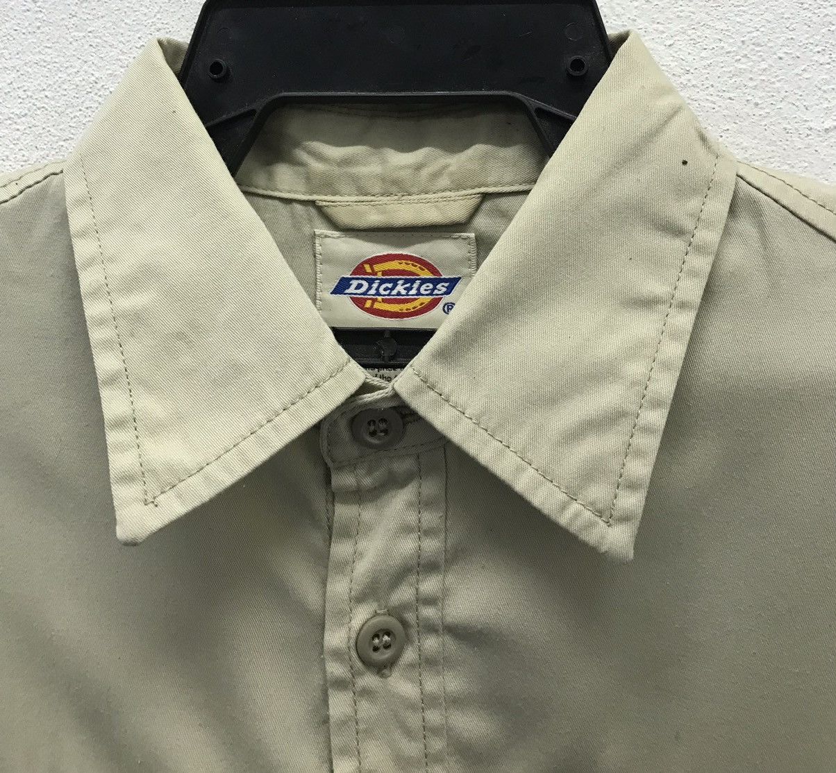 Dickies × Vintage Vintage Dickies Long Sleeve Shirt Button Up Size US L / EU 52-54 / 3 - 3 Thumbnail