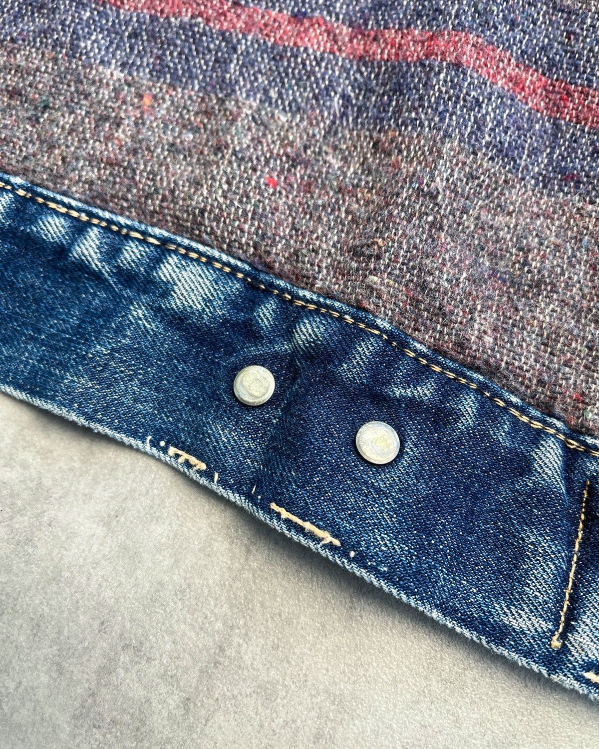 Levi's Levi’s Type III Big E Blanket-Lined Denim Jacket – 1960s OG Size US M / EU 48-50 / 2 - 9 Thumbnail