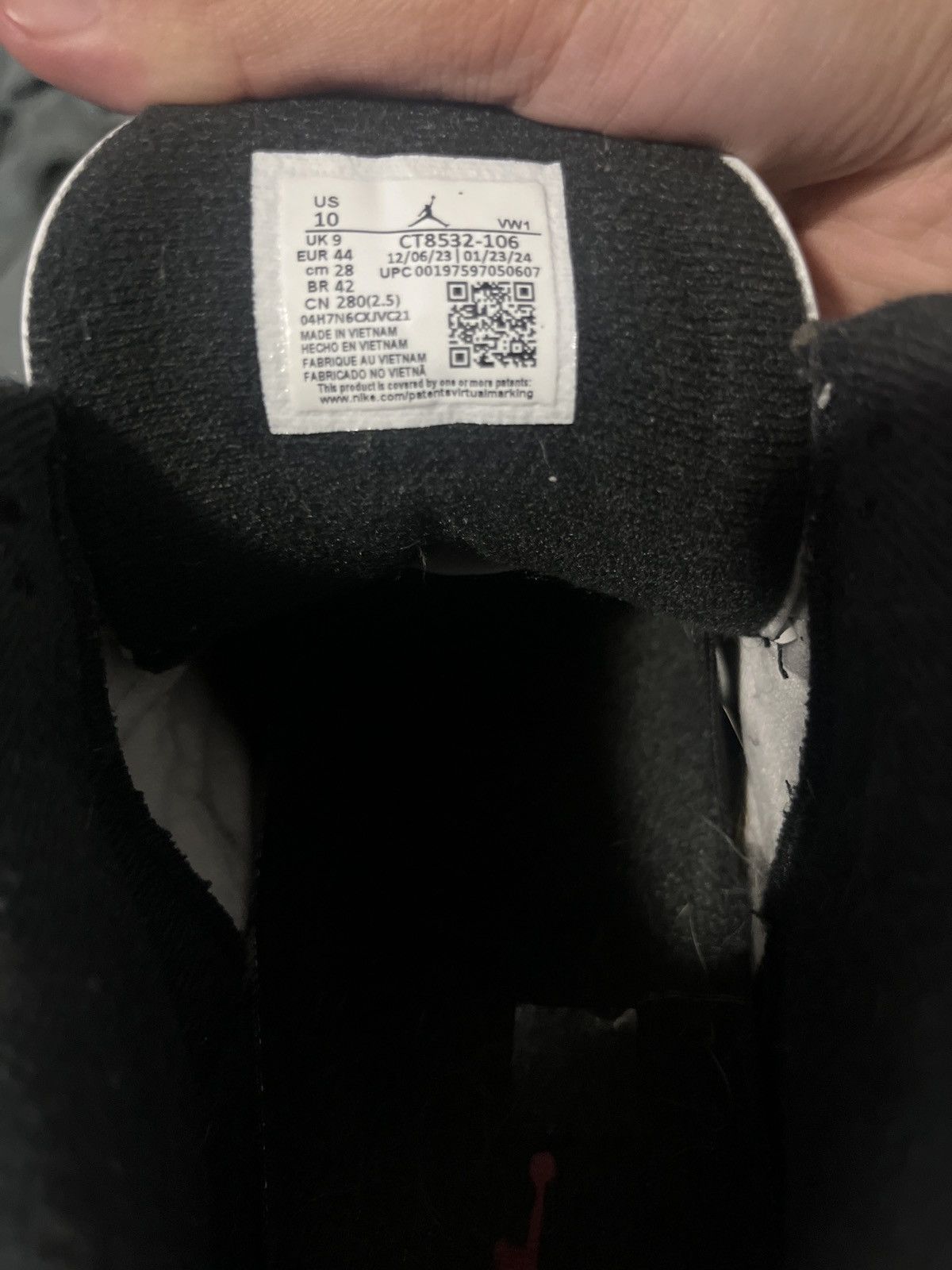 Jordan Brand DM BEFORE BUYING Jordan 3 Cement Gray Size US 10 / EU 43 - 9 Thumbnail