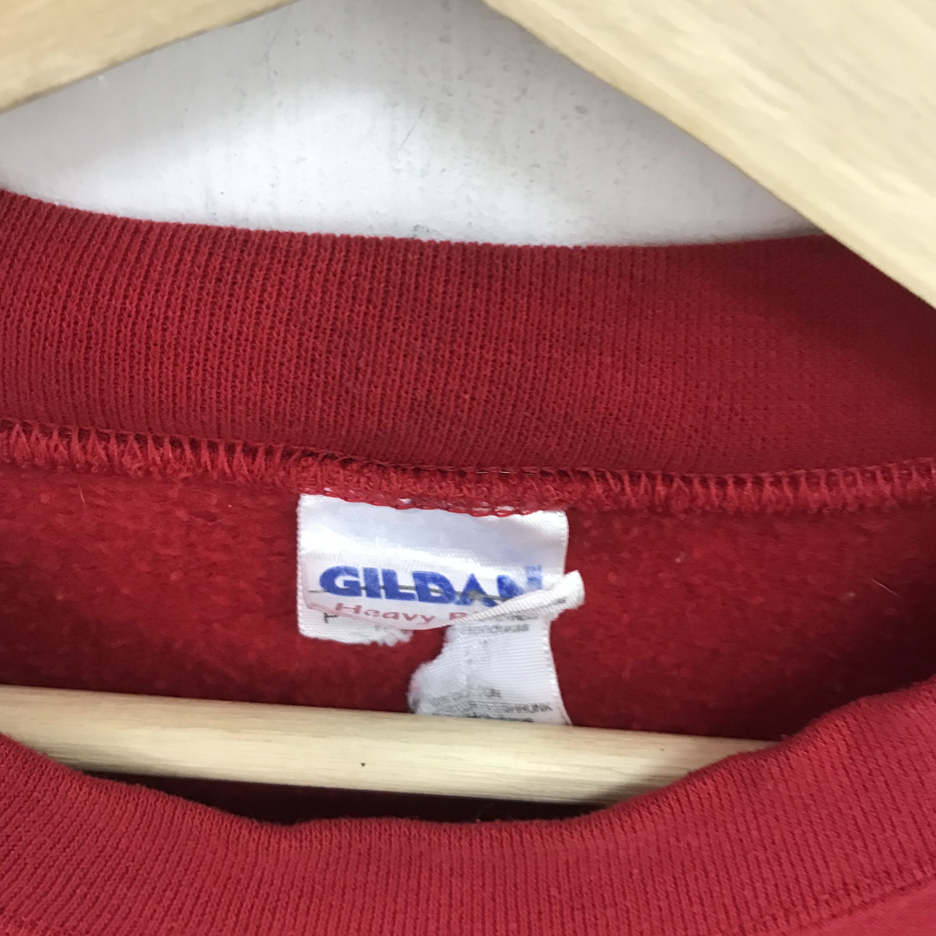 Gildan Vintage Texas Tech University Ncaa Red Sweater - 464 Size US M / EU 48-50 / 2 - 10 Thumbnail