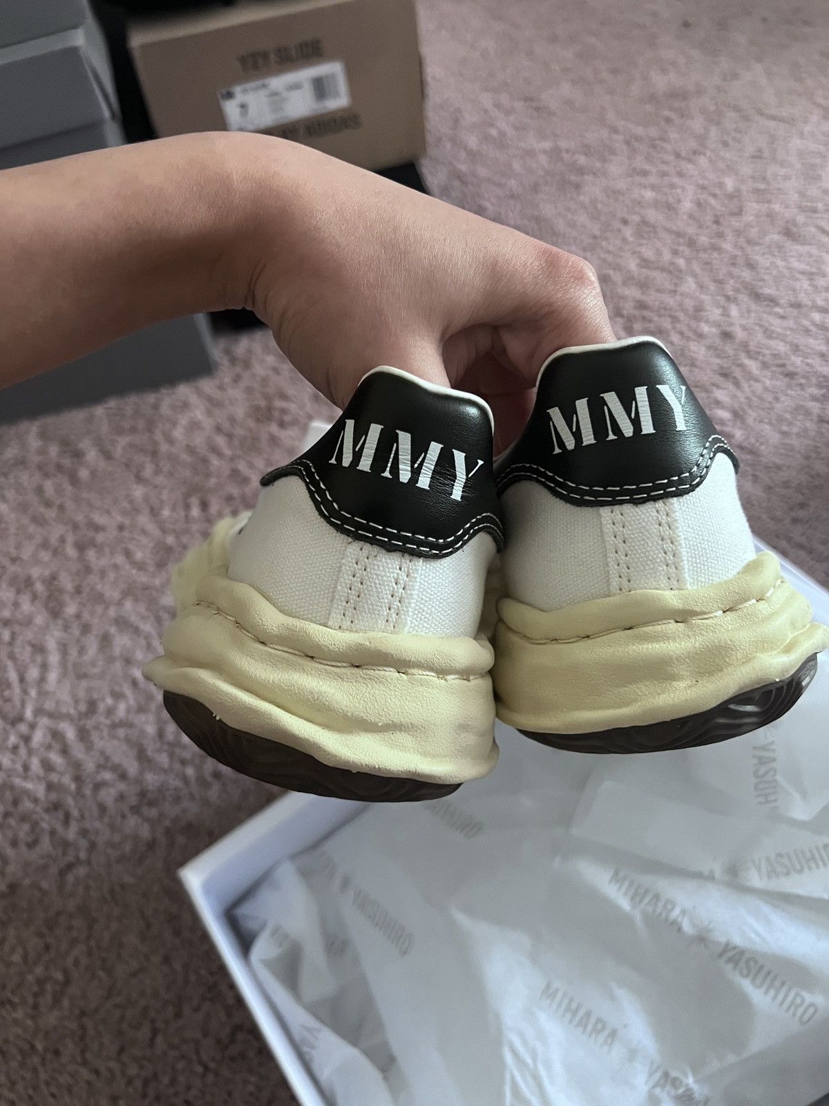 Maison MIHARA YASUHIRO Maison Miharayasuhiro Blakey neakers Size US 8 / EU 41 - 3 Thumbnail