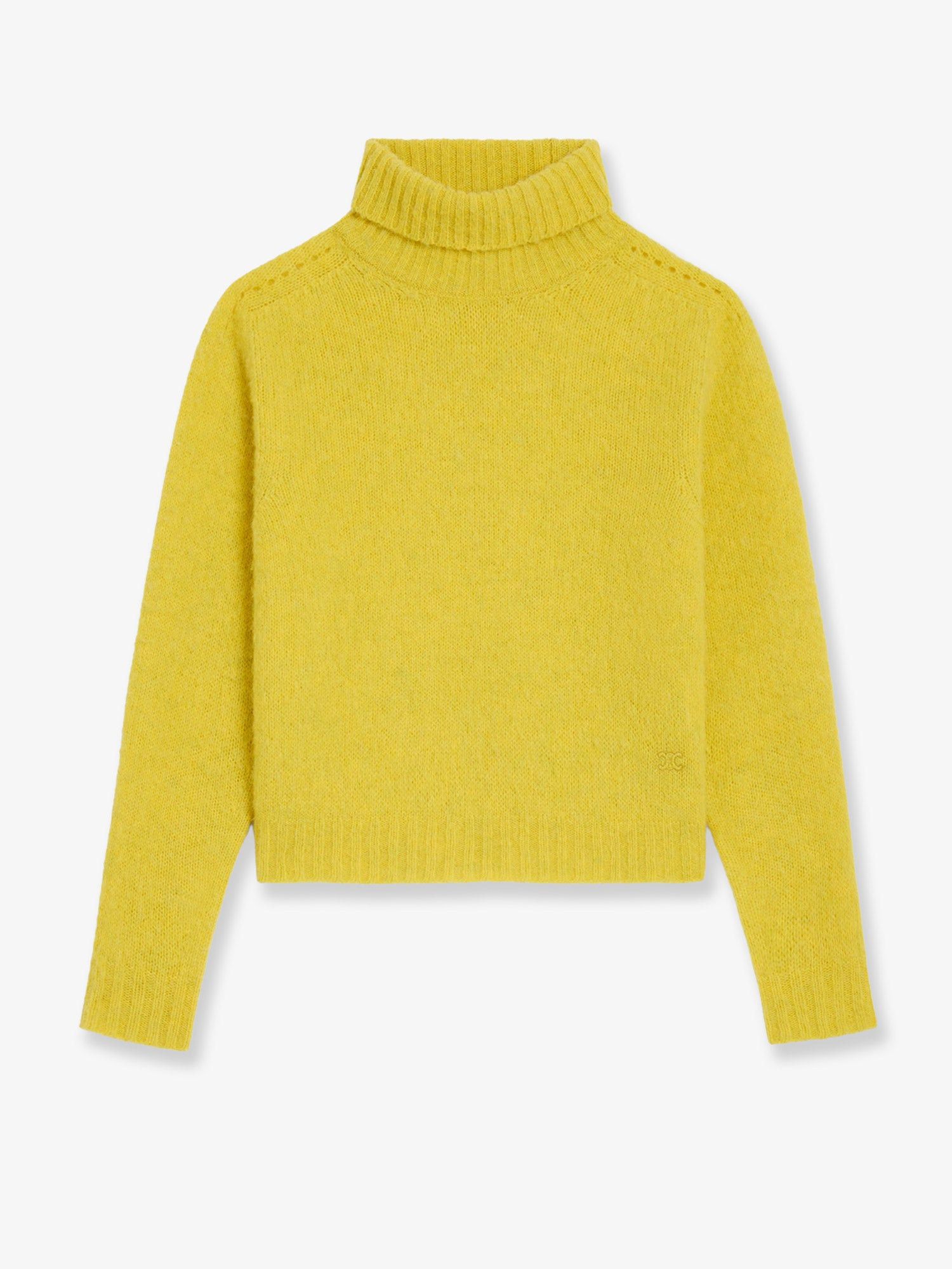 Celine Wool turtleneck with Triomphe embroidery S - USA Tariffs Included Size S / US 4 / IT 40 - 1 Thumbnail