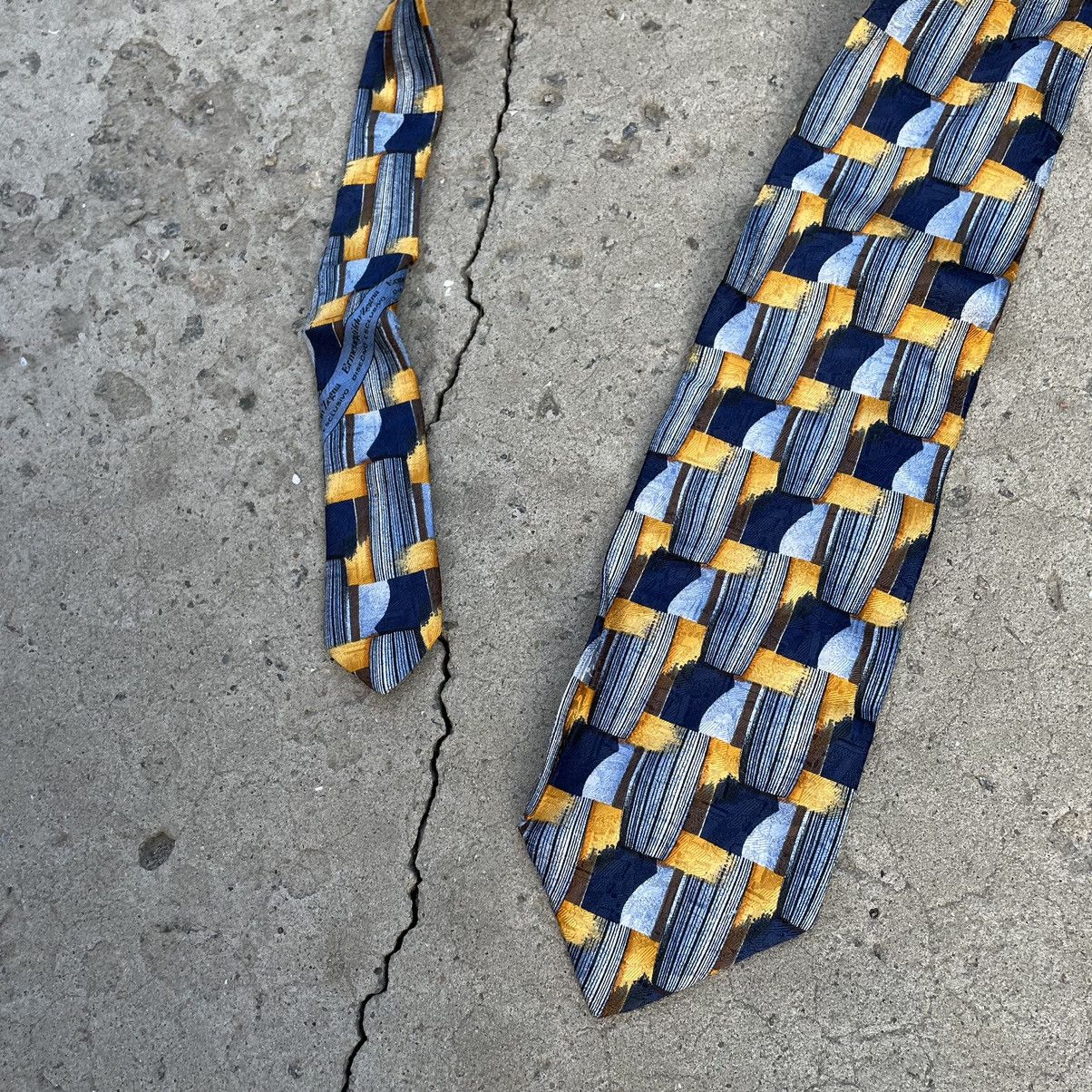 Ermenegildo Zegna Vintage Ermenegildo Zegna Tie Silk Y2K 90s USA Size ONE SIZE - 2 Thumbnail
