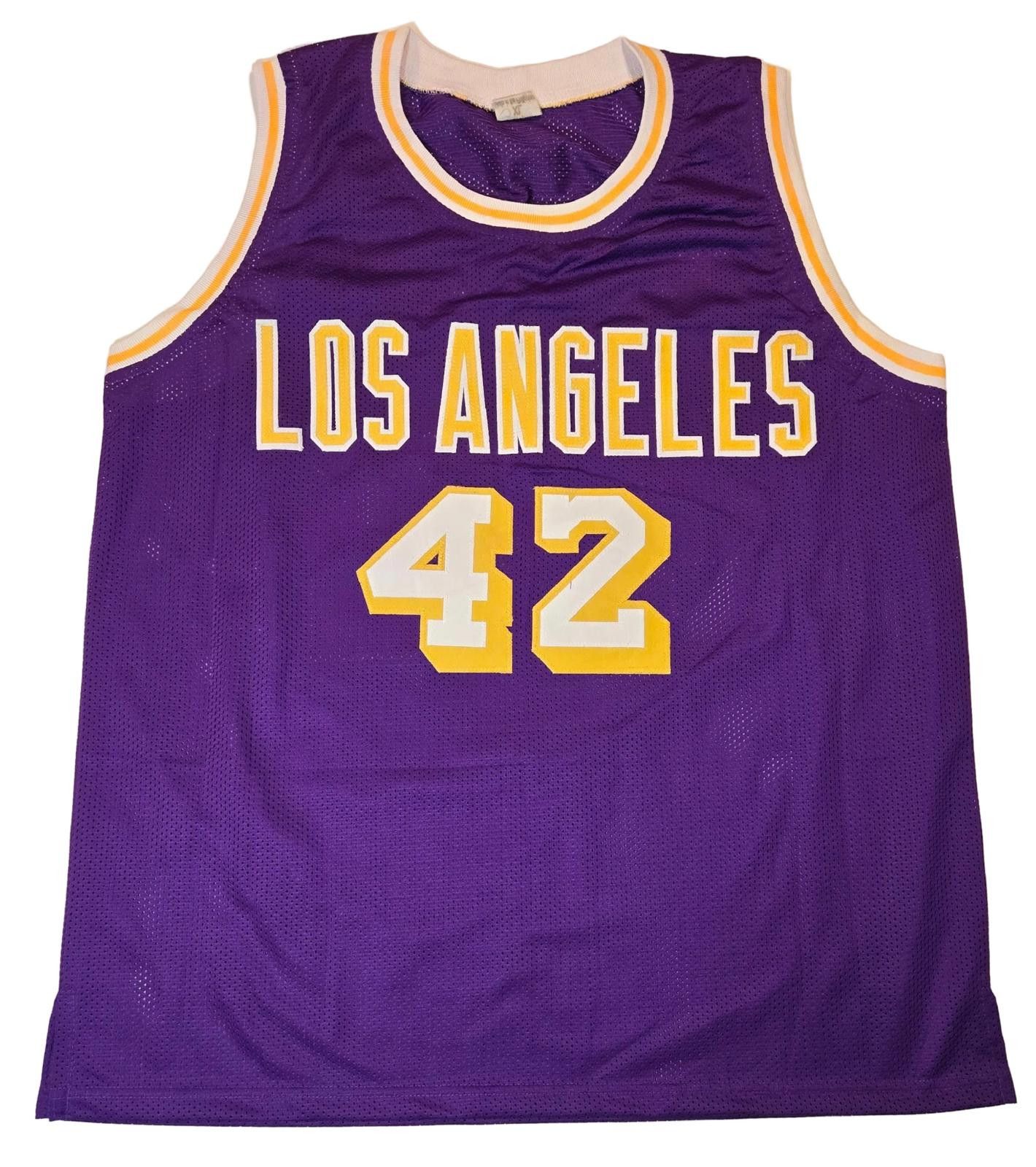 Other JAMES WORTHY SIGNED LOS ANGELES LAKERS JERSEY WITH COA Size ONE SIZE - 3 Thumbnail