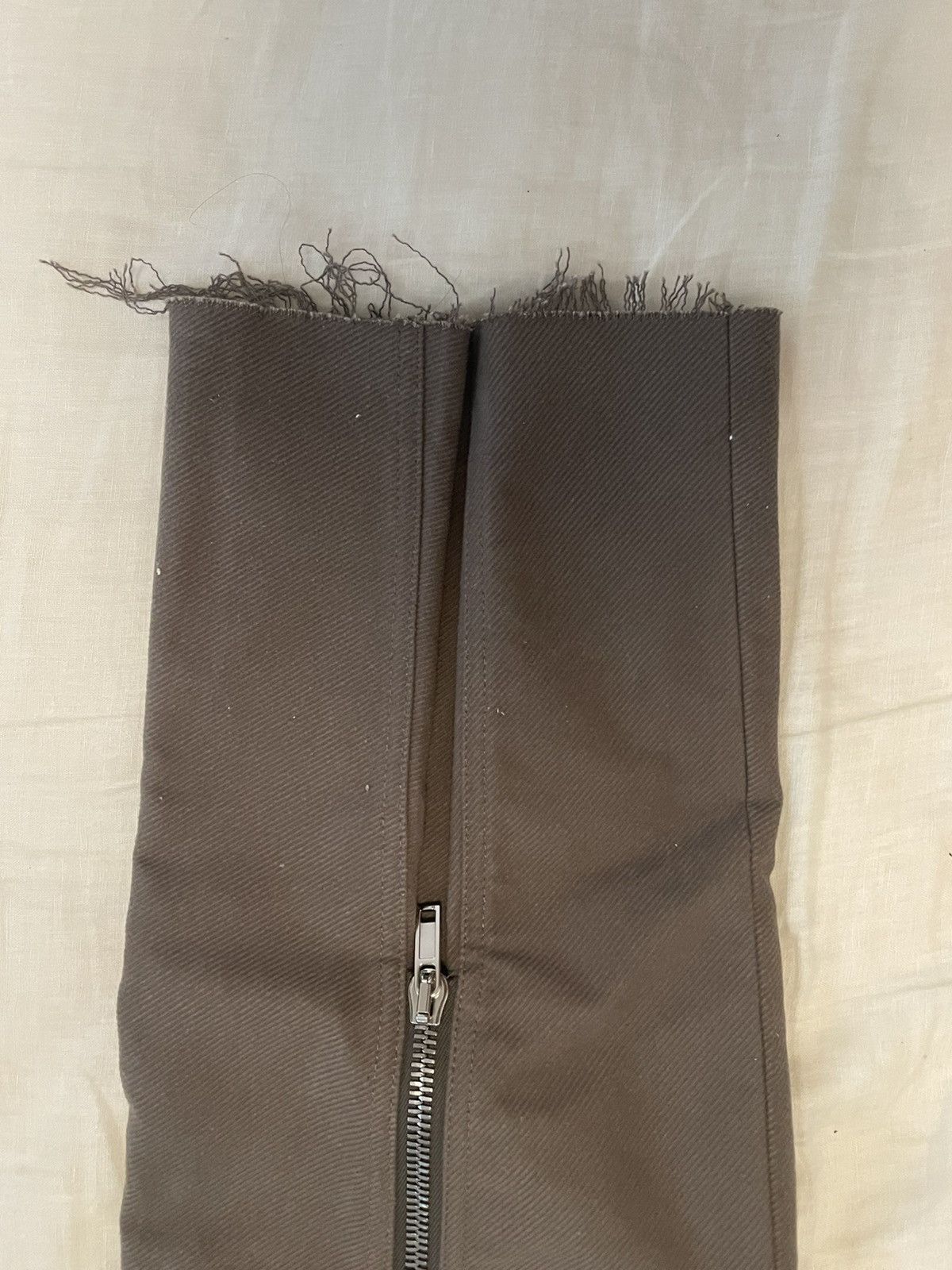 Rick Owens Gray Bolan Banana Bootleg Pants sz38 Size US 38 / EU 54 - 7 Thumbnail